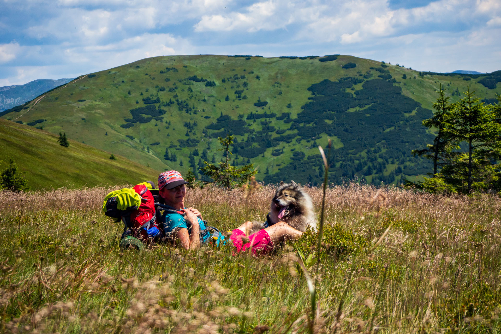 Z Hiadeľského sedla na Ďurkovú (Nízke Tatry)