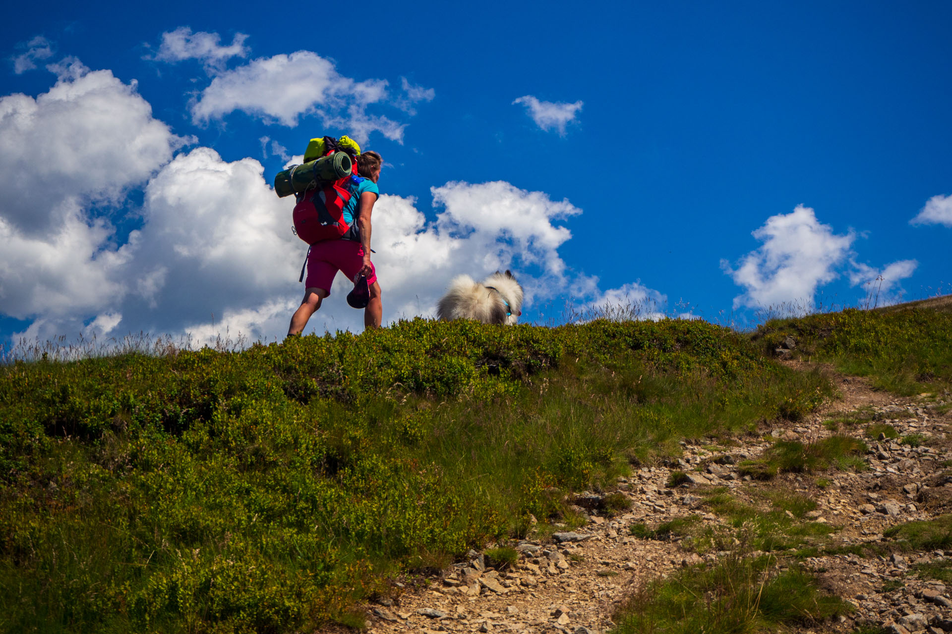 Z Hiadeľského sedla na Ďurkovú (Nízke Tatry)