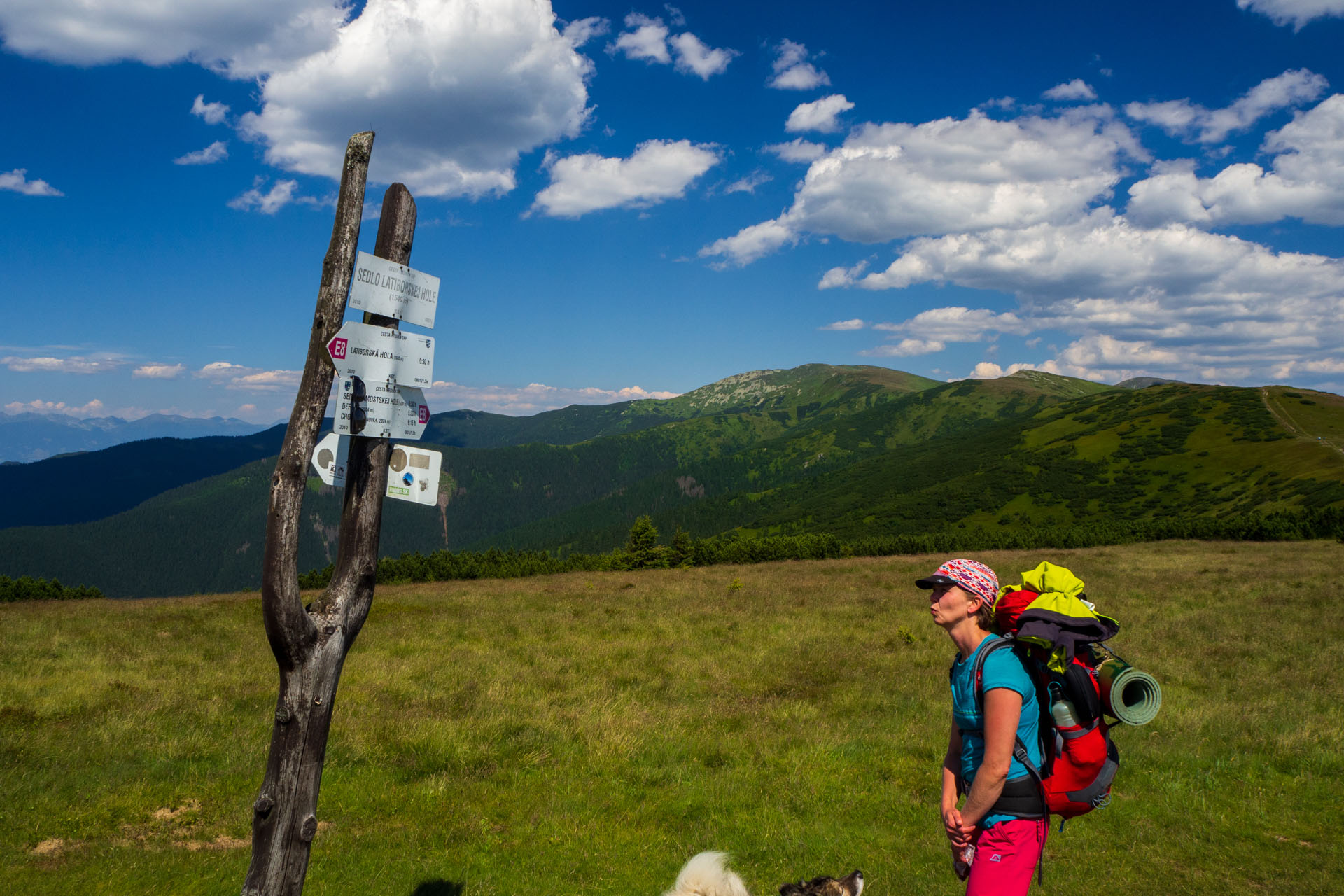 Z Hiadeľského sedla na Ďurkovú (Nízke Tatry)