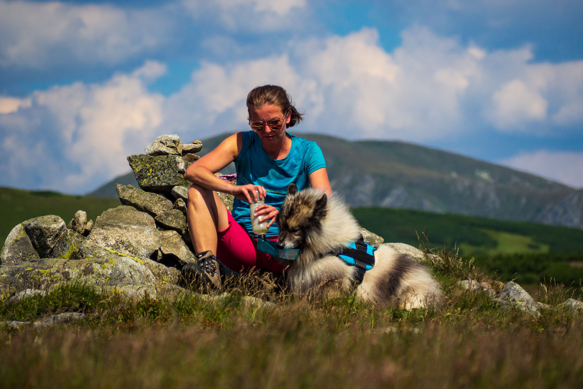 Z Hiadeľského sedla na Ďurkovú (Nízke Tatry)