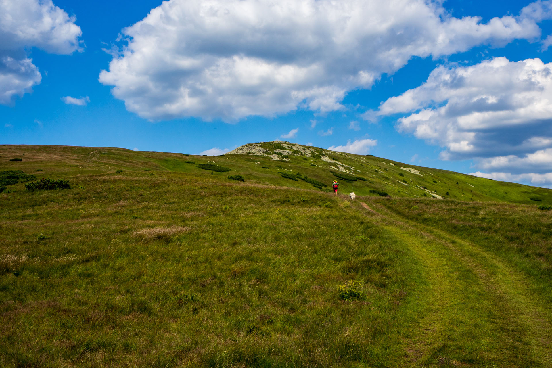 Z Hiadeľského sedla na Ďurkovú (Nízke Tatry)