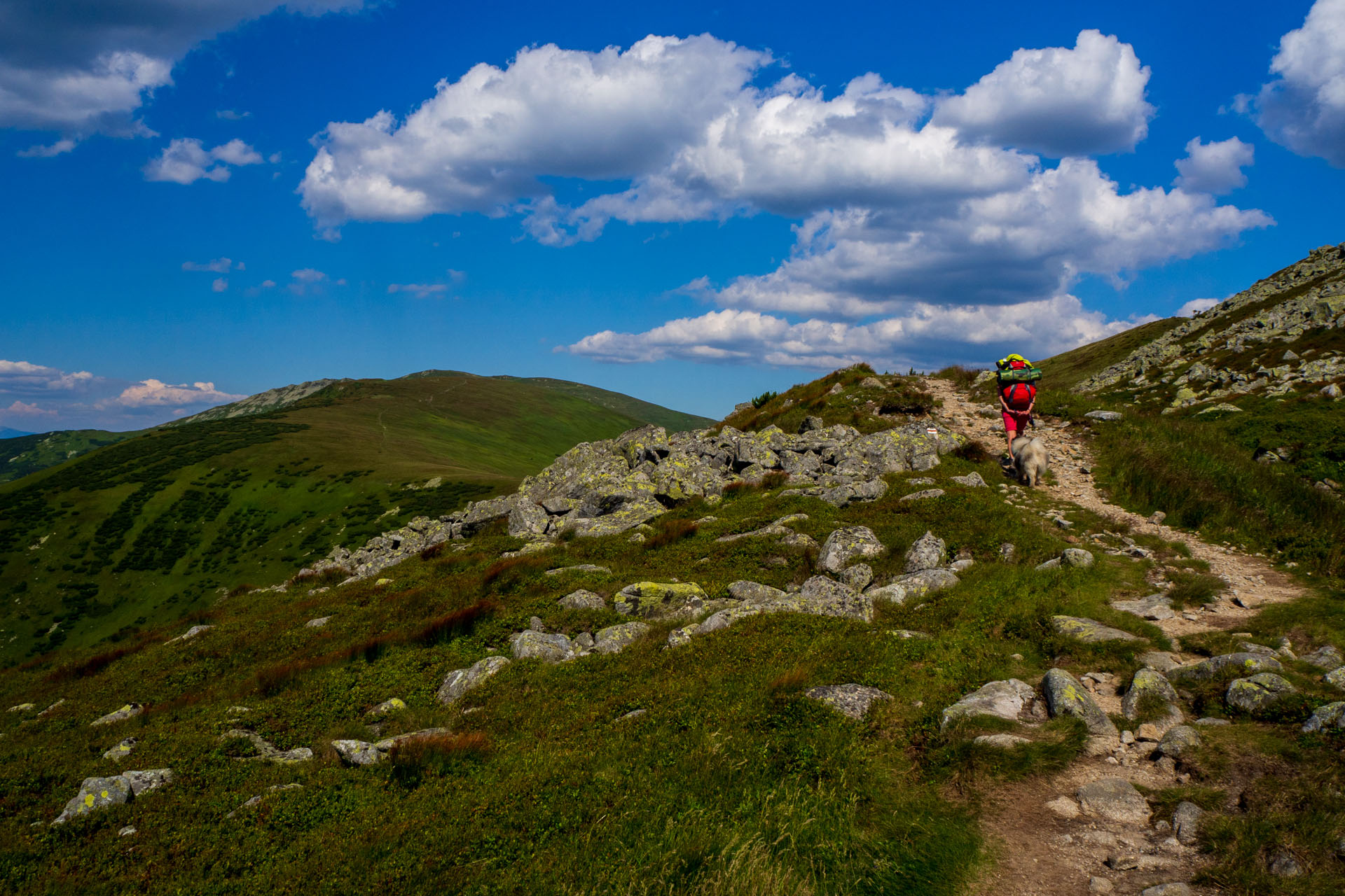 Z Hiadeľského sedla na Ďurkovú (Nízke Tatry)