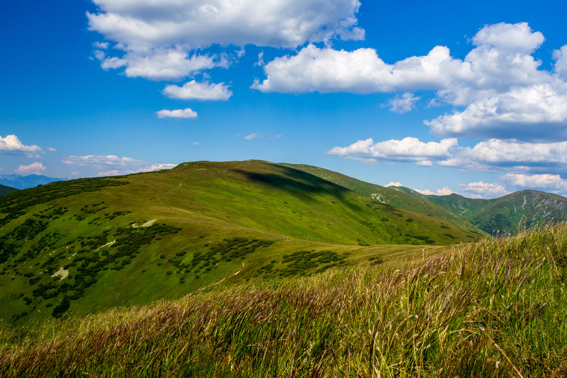 Z Hiadeľského sedla na Ďurkovú (Nízke Tatry)