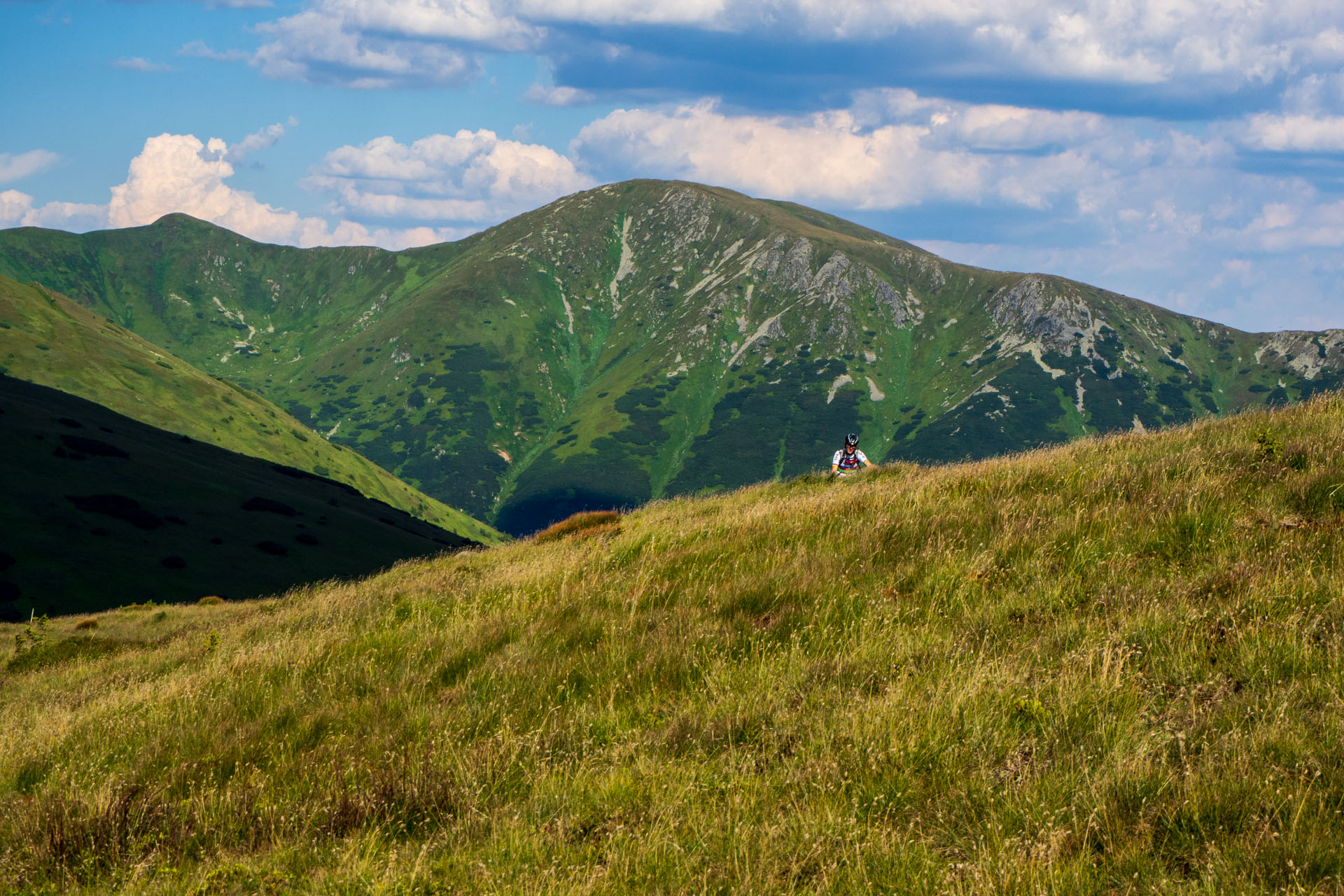 Z Hiadeľského sedla na Ďurkovú (Nízke Tatry)