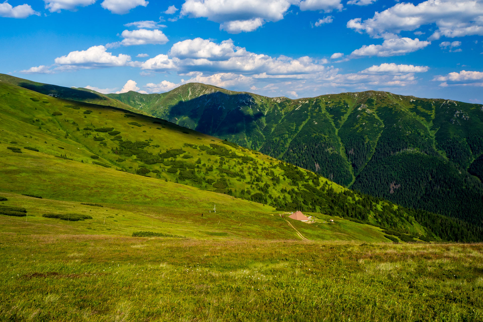 Z Hiadeľského sedla na Ďurkovú (Nízke Tatry)