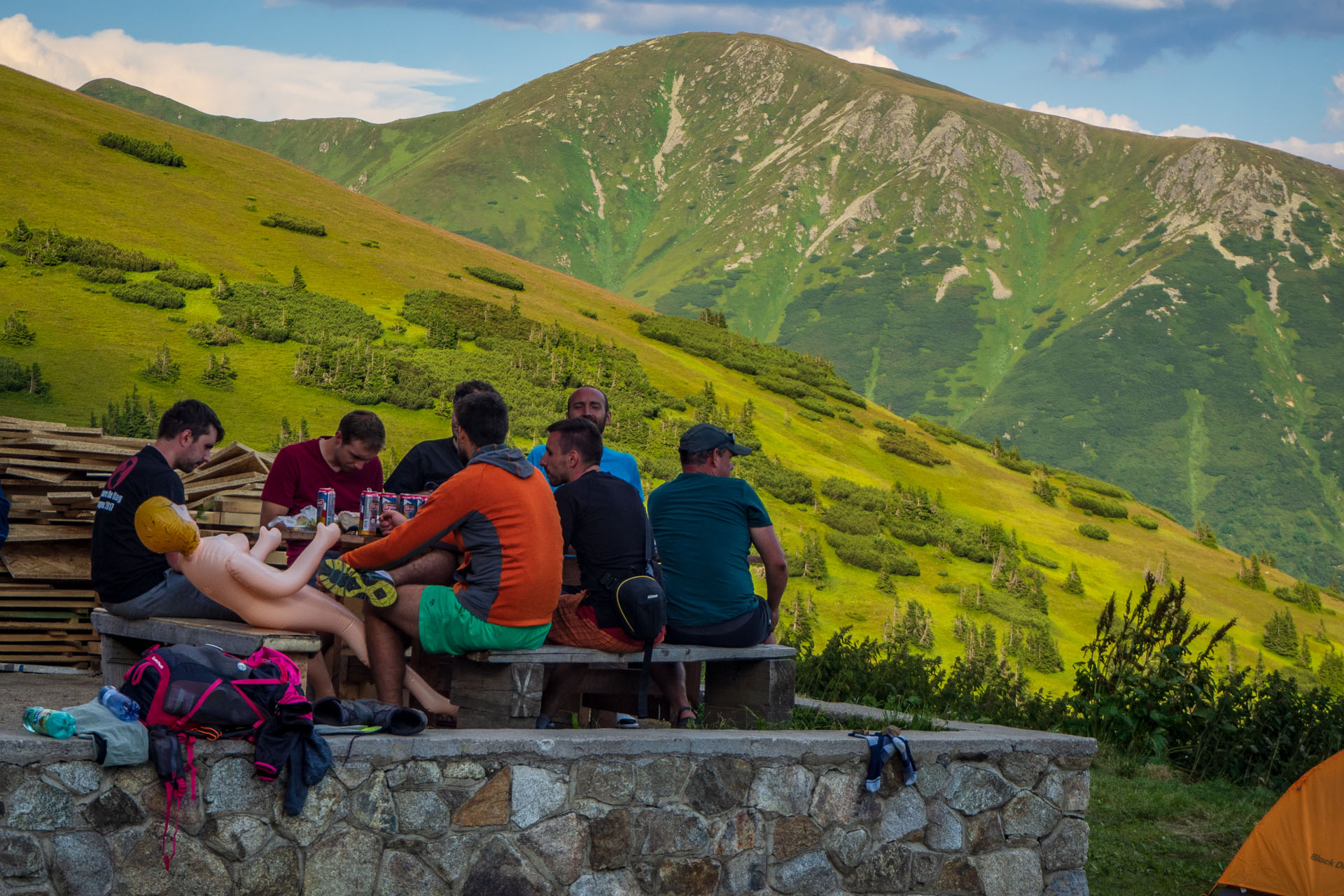 Z Hiadeľského sedla na Ďurkovú (Nízke Tatry)