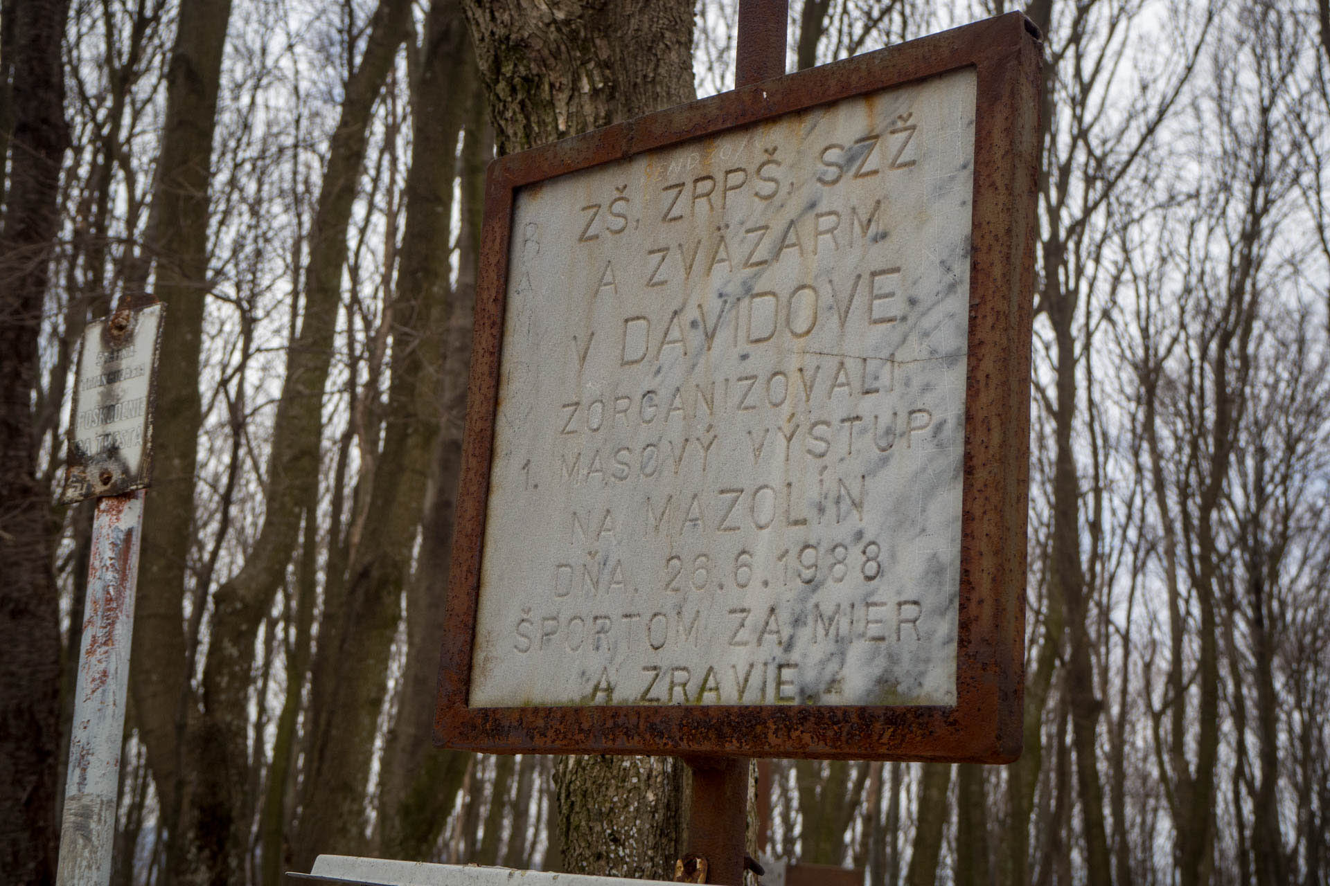 Zapikán a Mazolín z Davidova (Slanské vrchy)