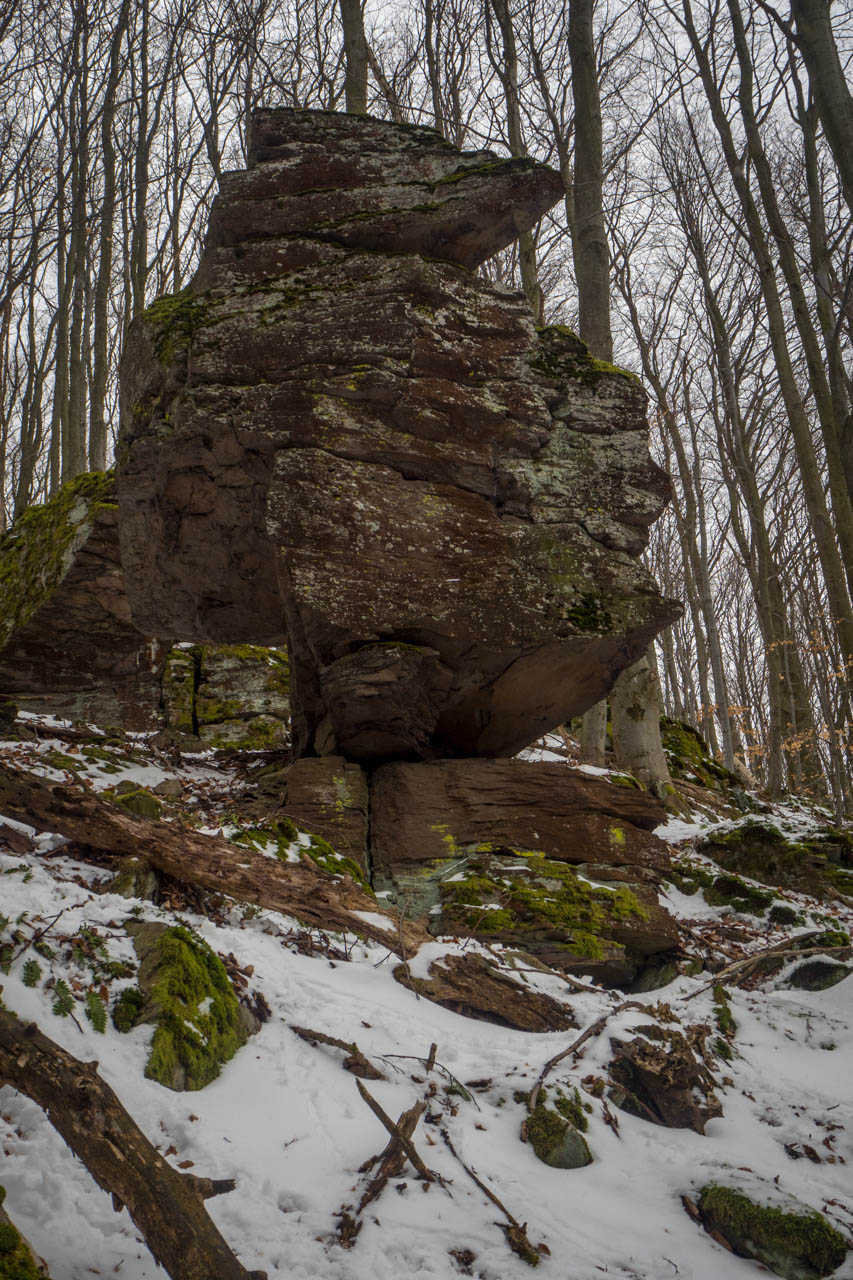 Zapikán a Mazolín z Davidova (Slanské vrchy)