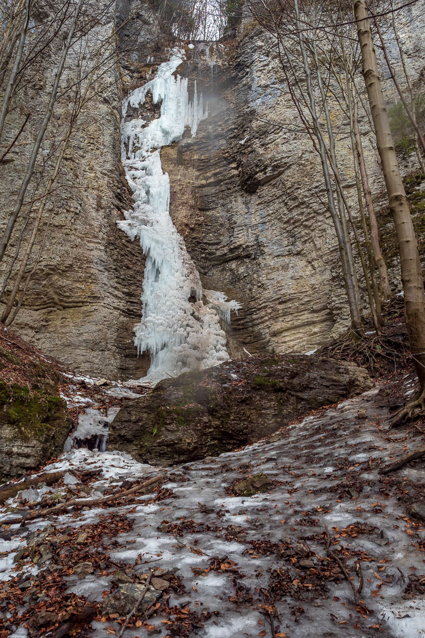 Brankovský vodopád z Podsuchej (Nízke Tatry)