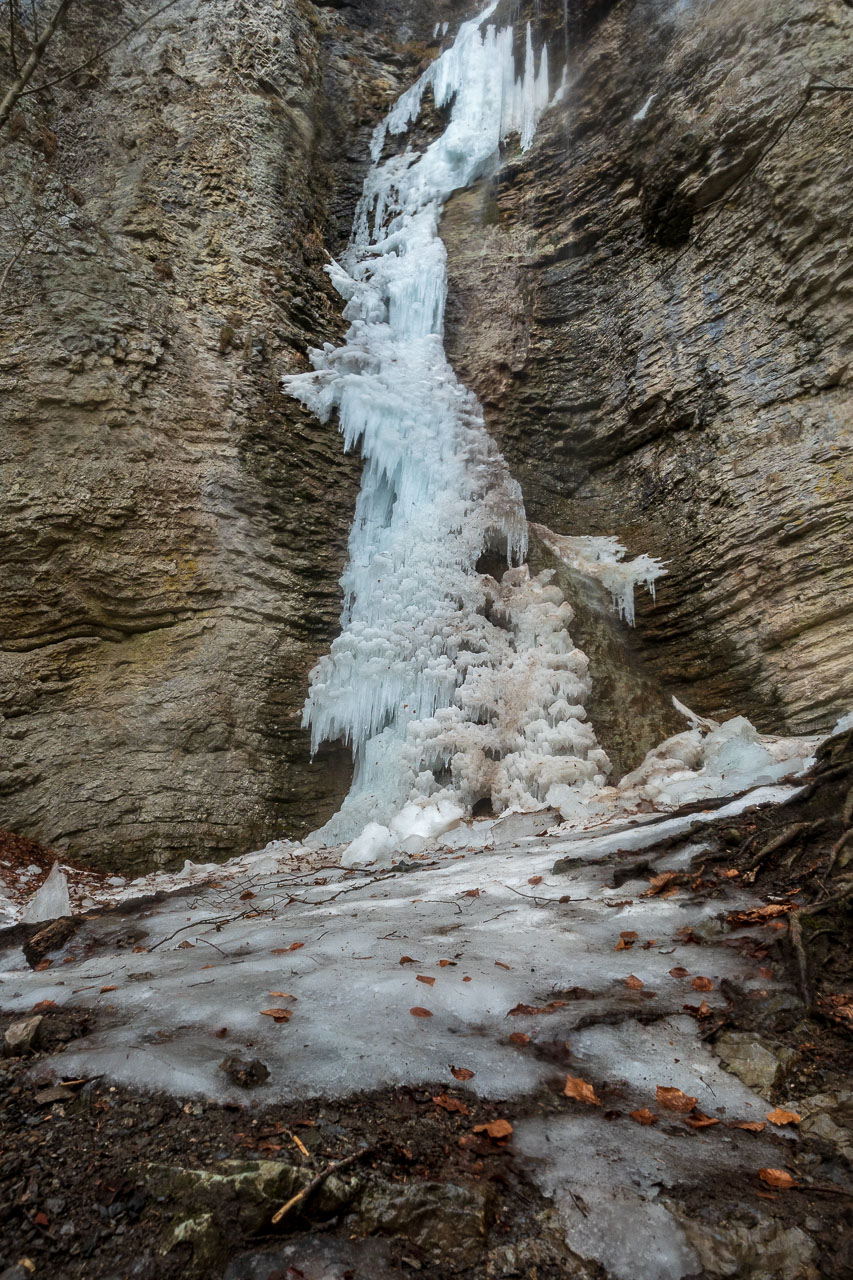 Brankovský vodopád z Podsuchej (Nízke Tatry)