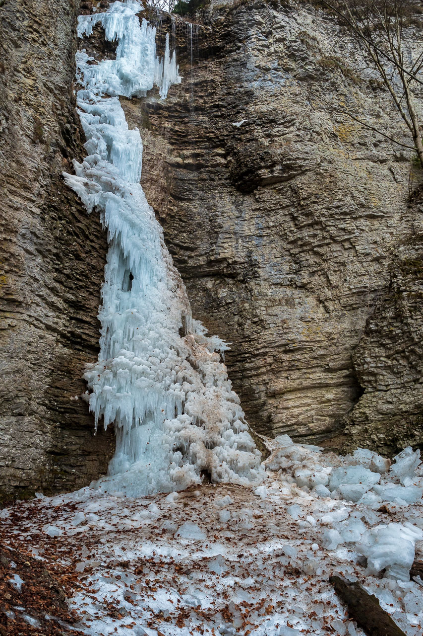 Brankovský vodopád z Podsuchej (Nízke Tatry)