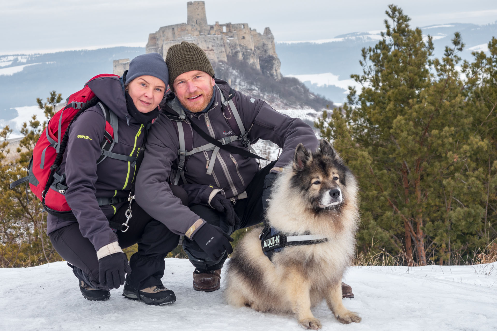 Dreveník a Spišský hrad zo Žehry (Levočské vrchy)