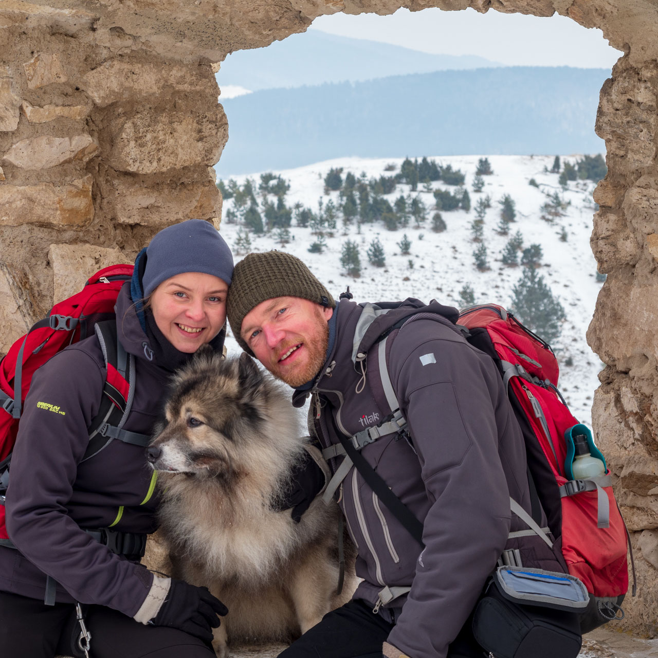 Dreveník a Spišský hrad zo Žehry (Levočské vrchy)