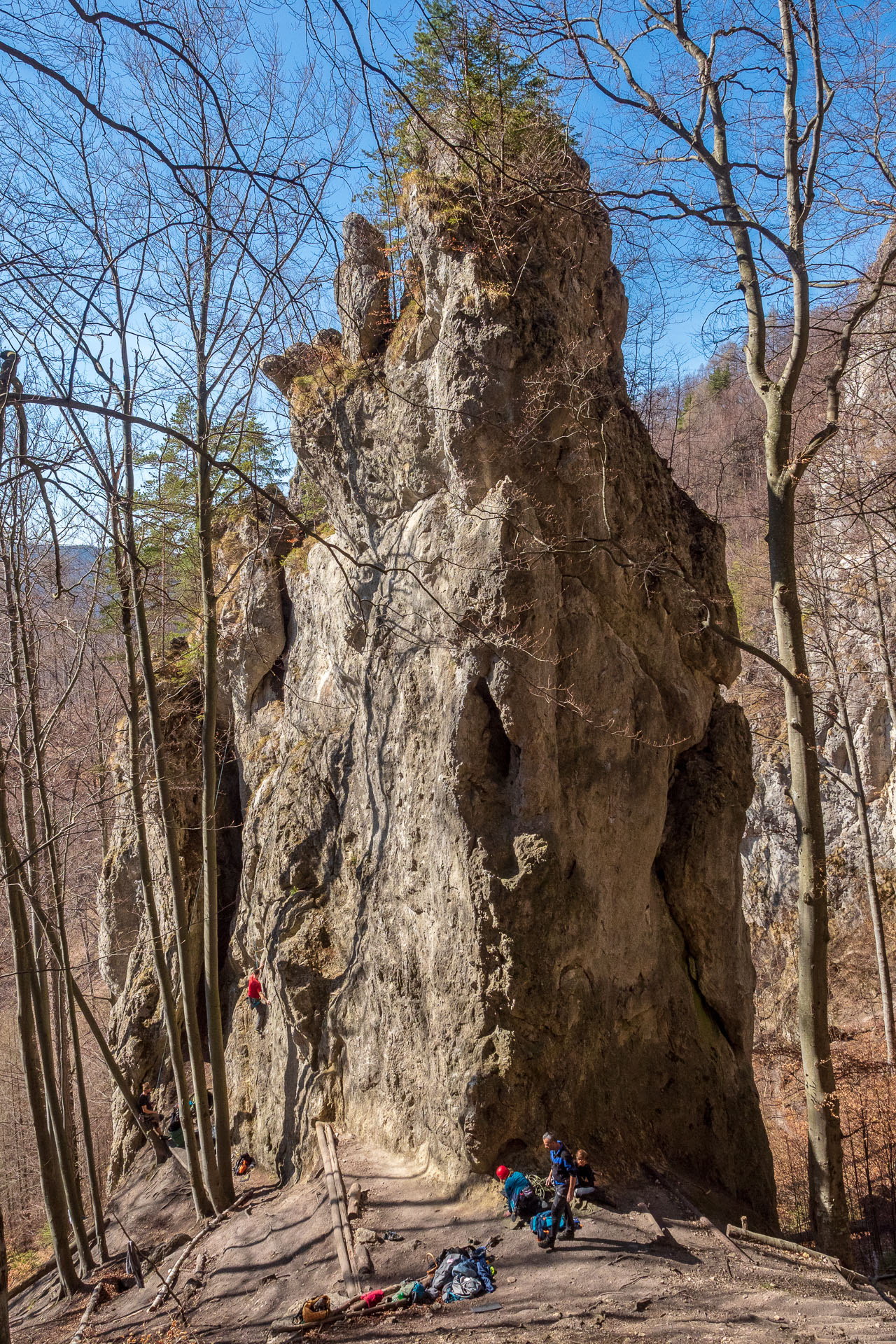 Folkmarská skala z Kojšova (Volovské vrchy)