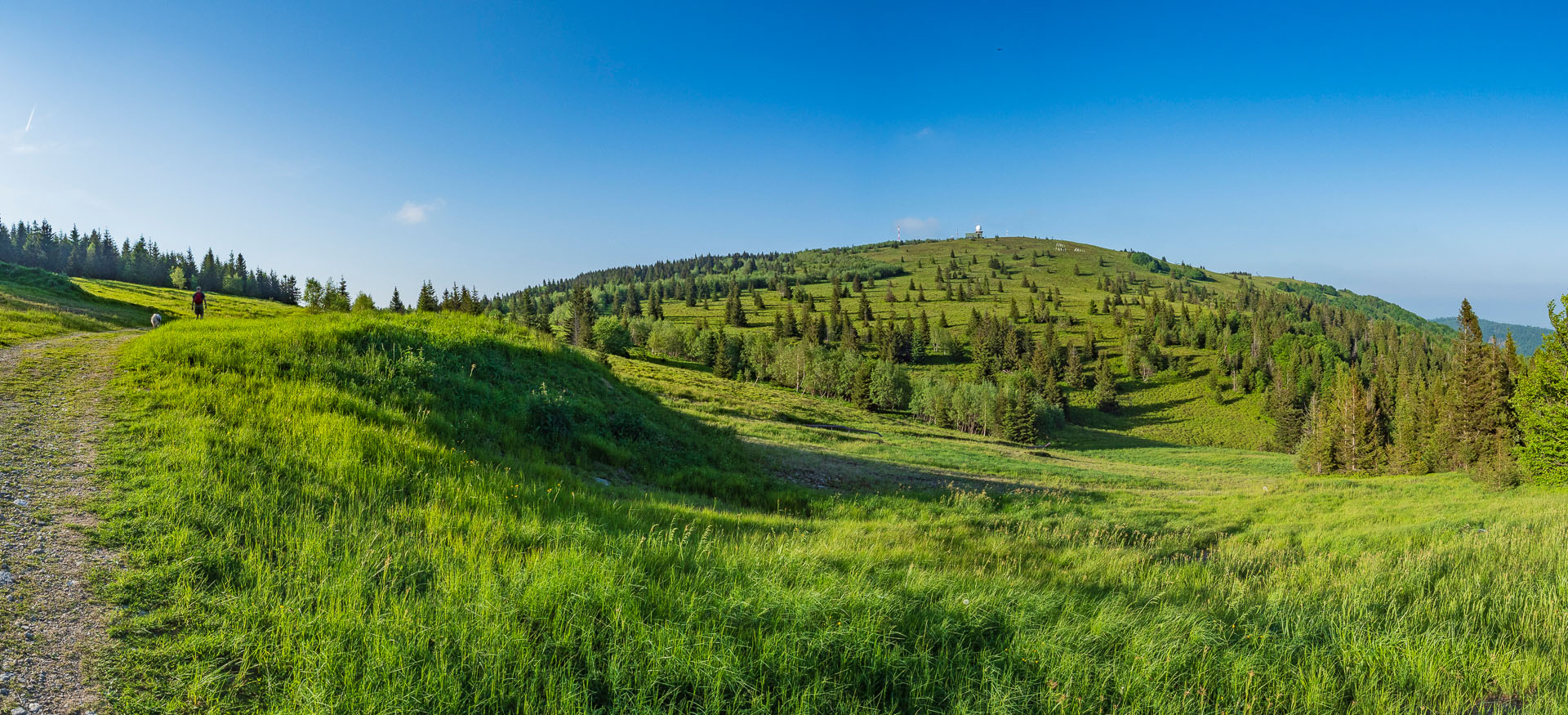 Kojšovská hoľa zo Zlatej Idky (Volovské vrchy)