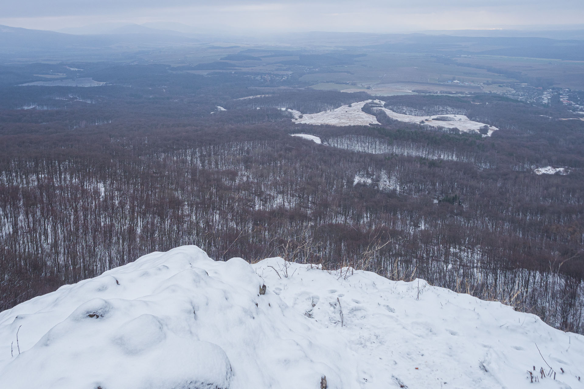 Rankovské skaly od Herlian (Slanské vrchy)