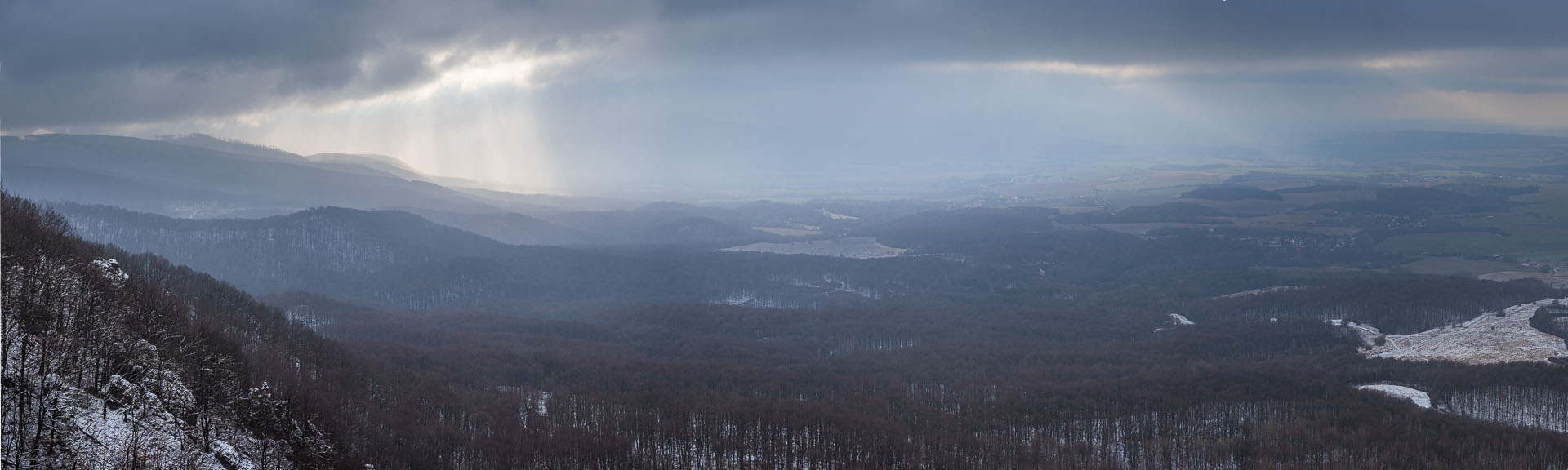 Rankovské skaly od Herlian (Slanské vrchy)