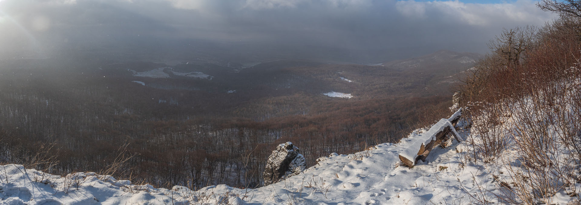 Rankovské skaly od Herlian (Slanské vrchy)