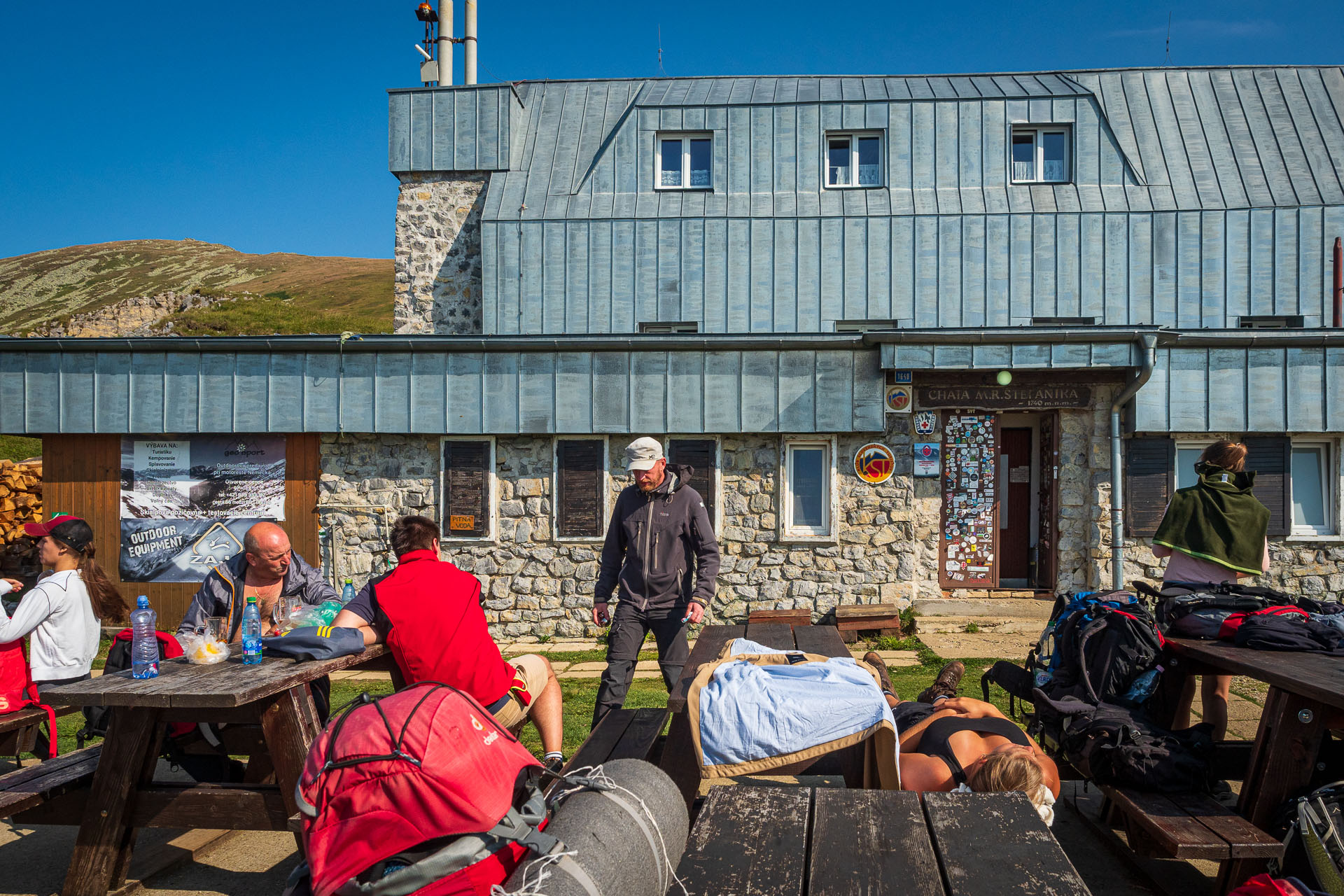 Rovná hoľa z Chaty gen. M. R. Štefánika (Nízke Tatry)