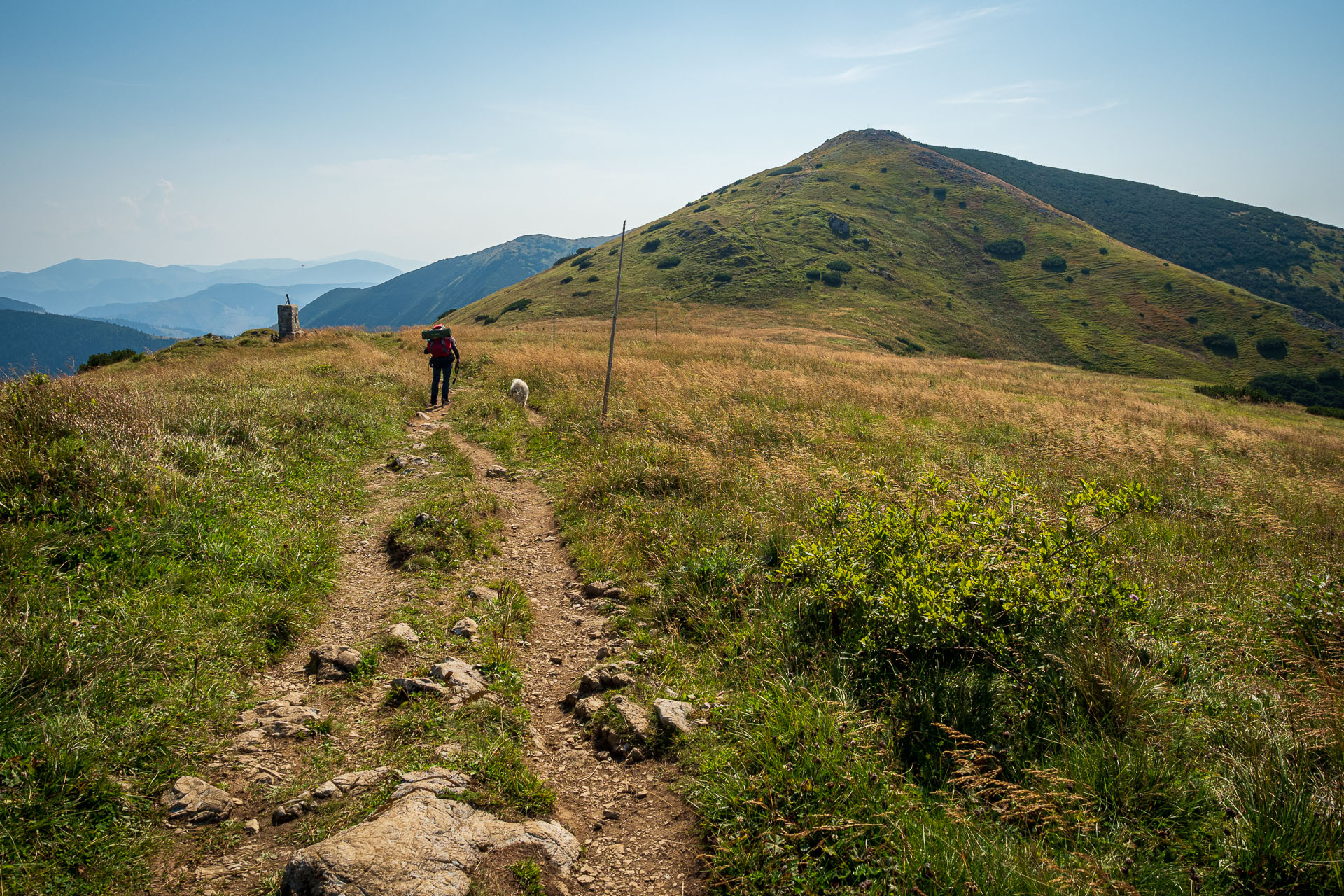 Rovná hoľa z Chaty gen. M. R. Štefánika (Nízke Tatry)