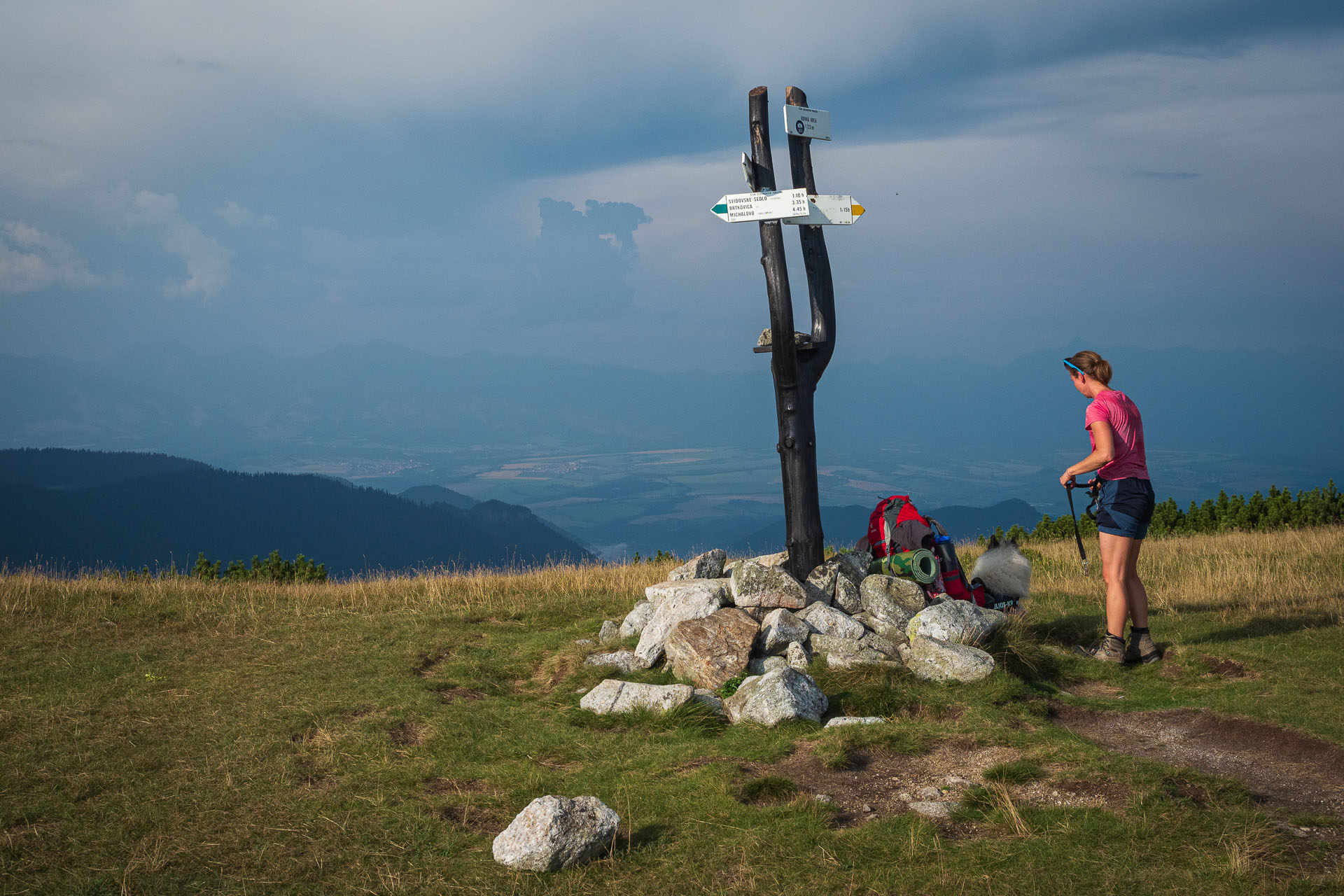 Rovná hoľa z Chaty gen. M. R. Štefánika (Nízke Tatry)