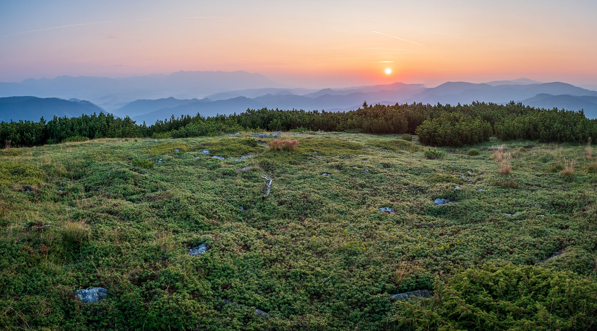 Rovná hoľa z Chaty gen. M. R. Štefánika (Nízke Tatry)