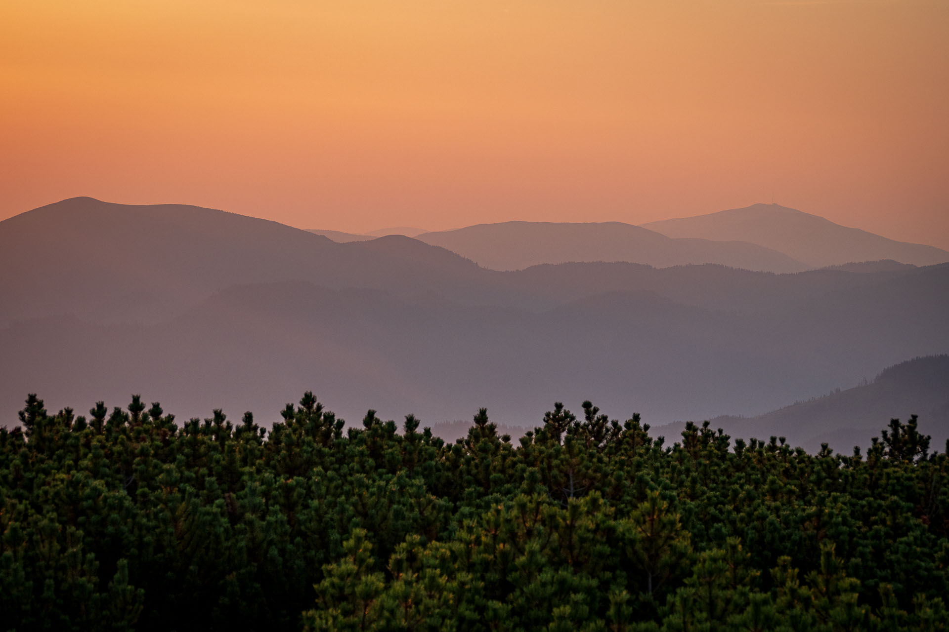 Rovná hoľa z Chaty gen. M. R. Štefánika (Nízke Tatry)