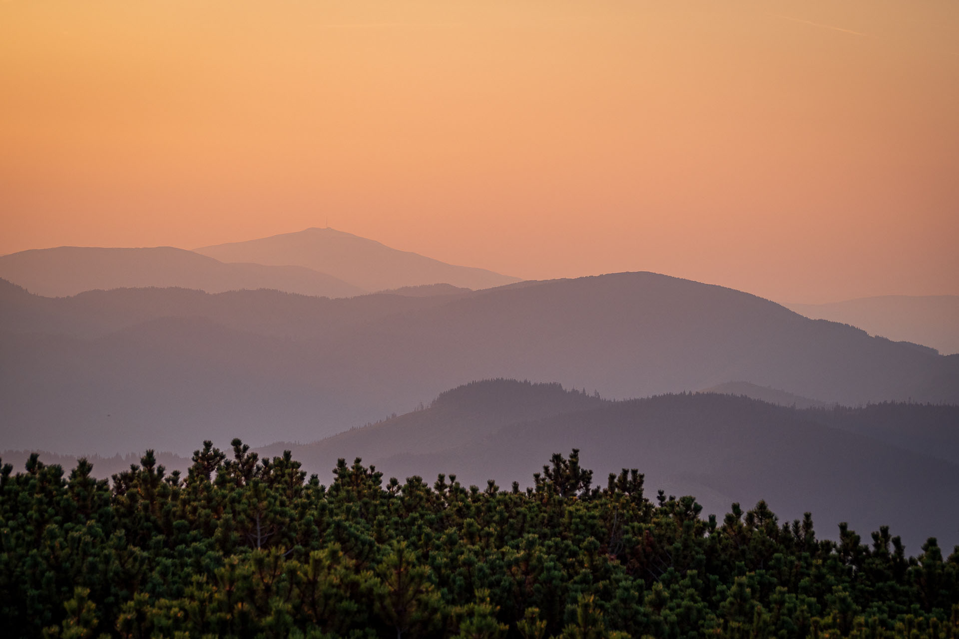 Rovná hoľa z Chaty gen. M. R. Štefánika (Nízke Tatry)