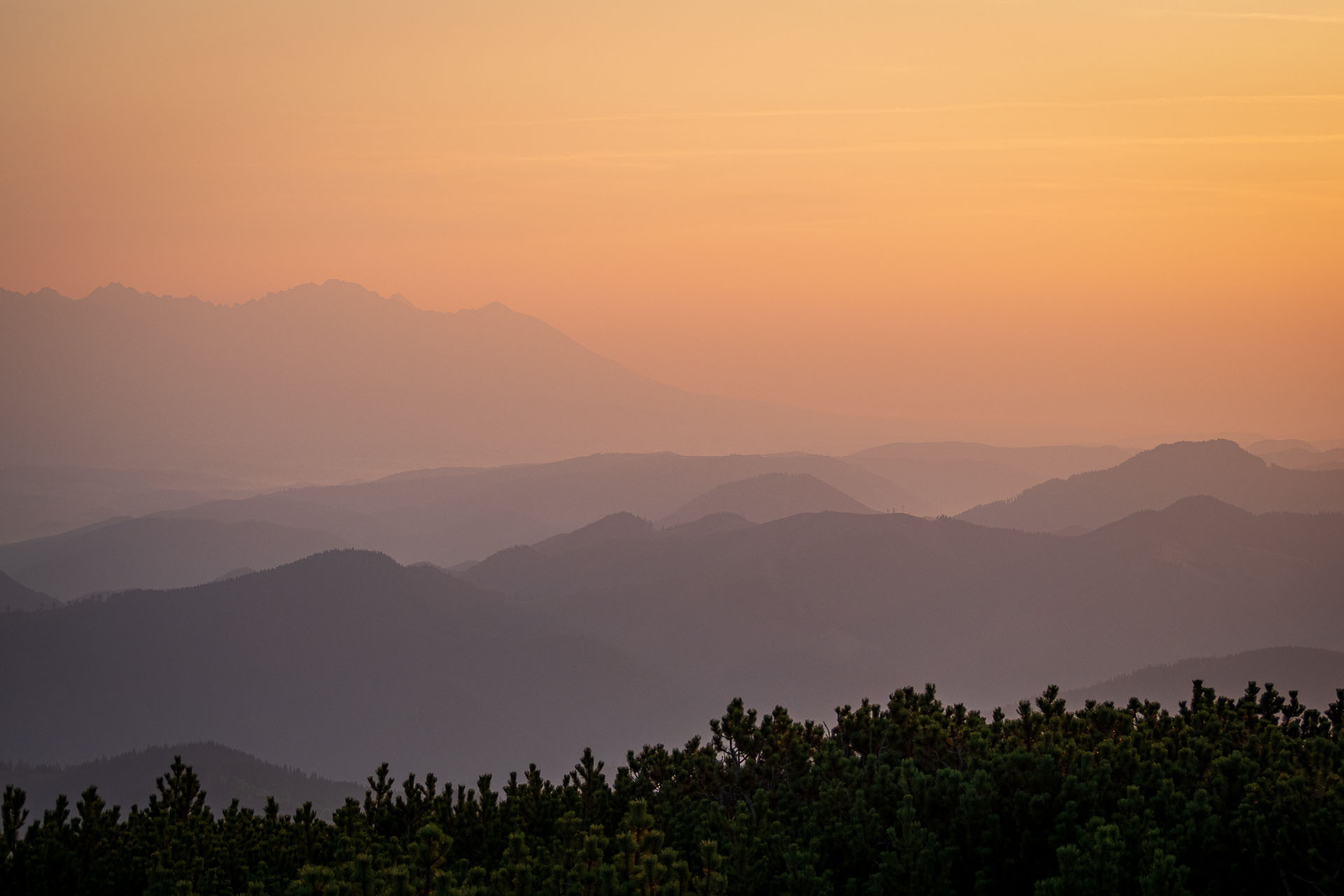 Rovná hoľa z Chaty gen. M. R. Štefánika (Nízke Tatry)