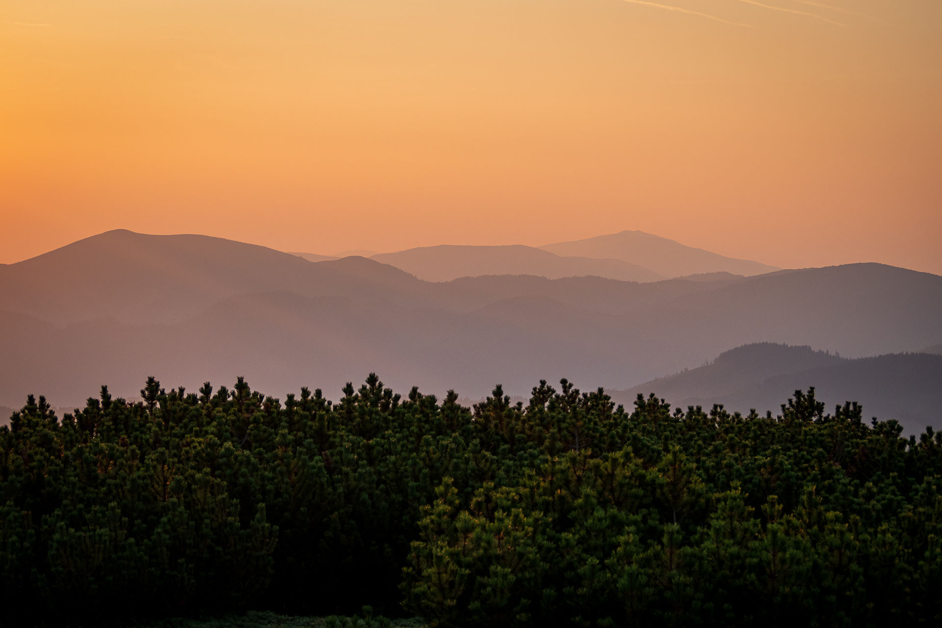 Rovná hoľa z Chaty gen. M. R. Štefánika (Nízke Tatry)