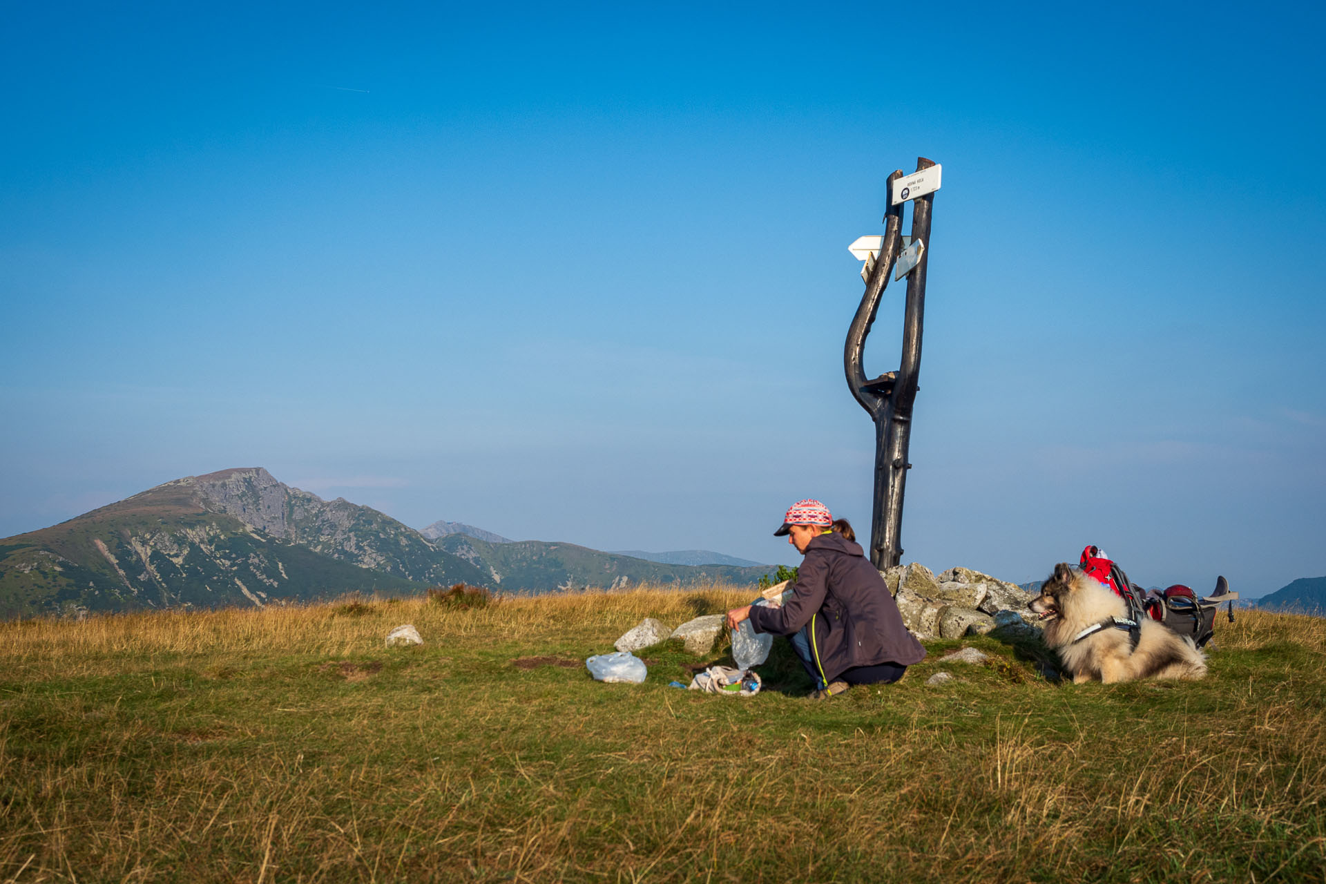 Rovná hoľa z Chaty gen. M. R. Štefánika (Nízke Tatry)