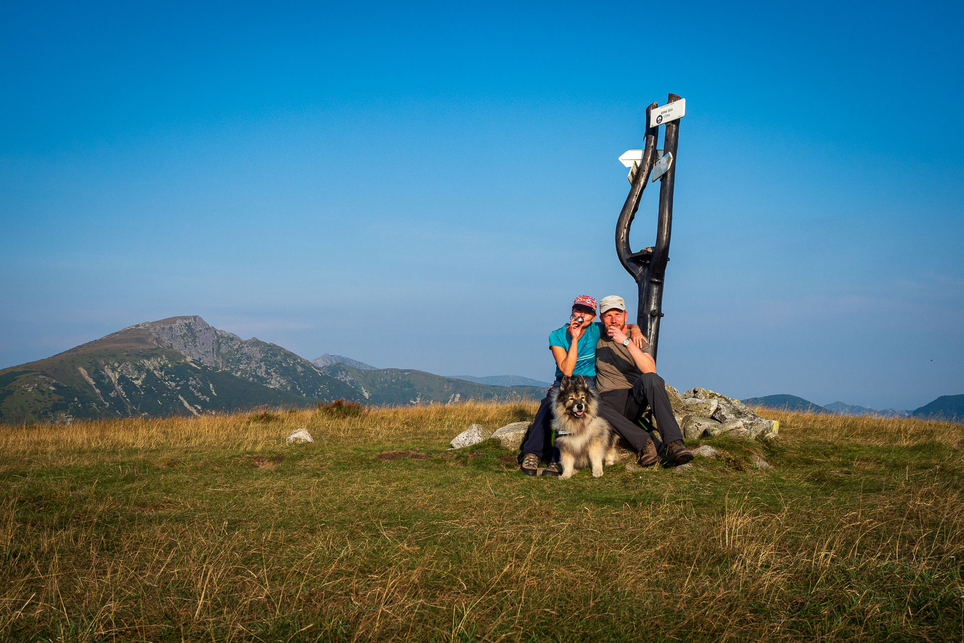 Rovná hoľa z Chaty gen. M. R. Štefánika (Nízke Tatry)