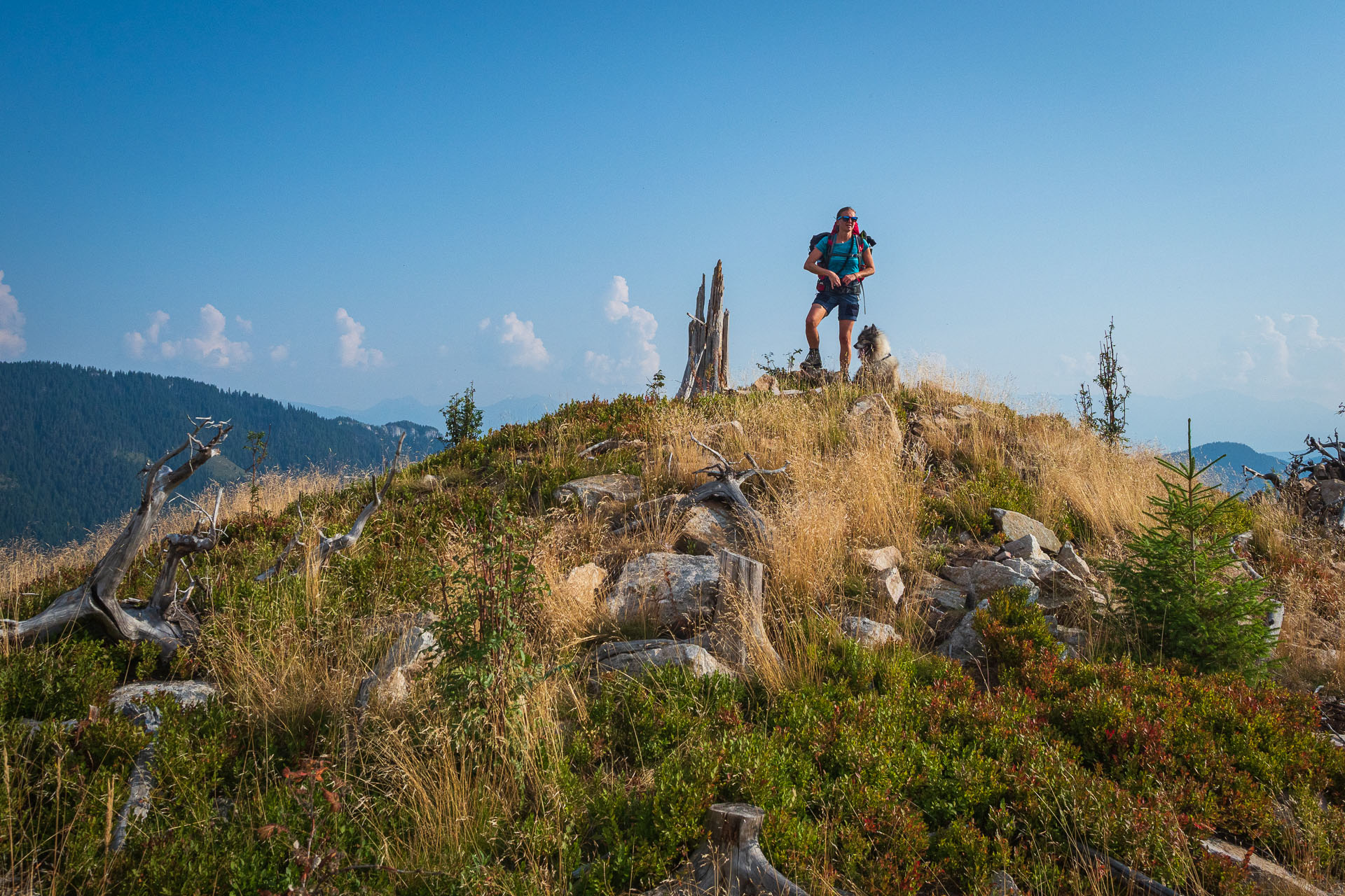 Rovná hoľa z Chaty gen. M. R. Štefánika (Nízke Tatry)