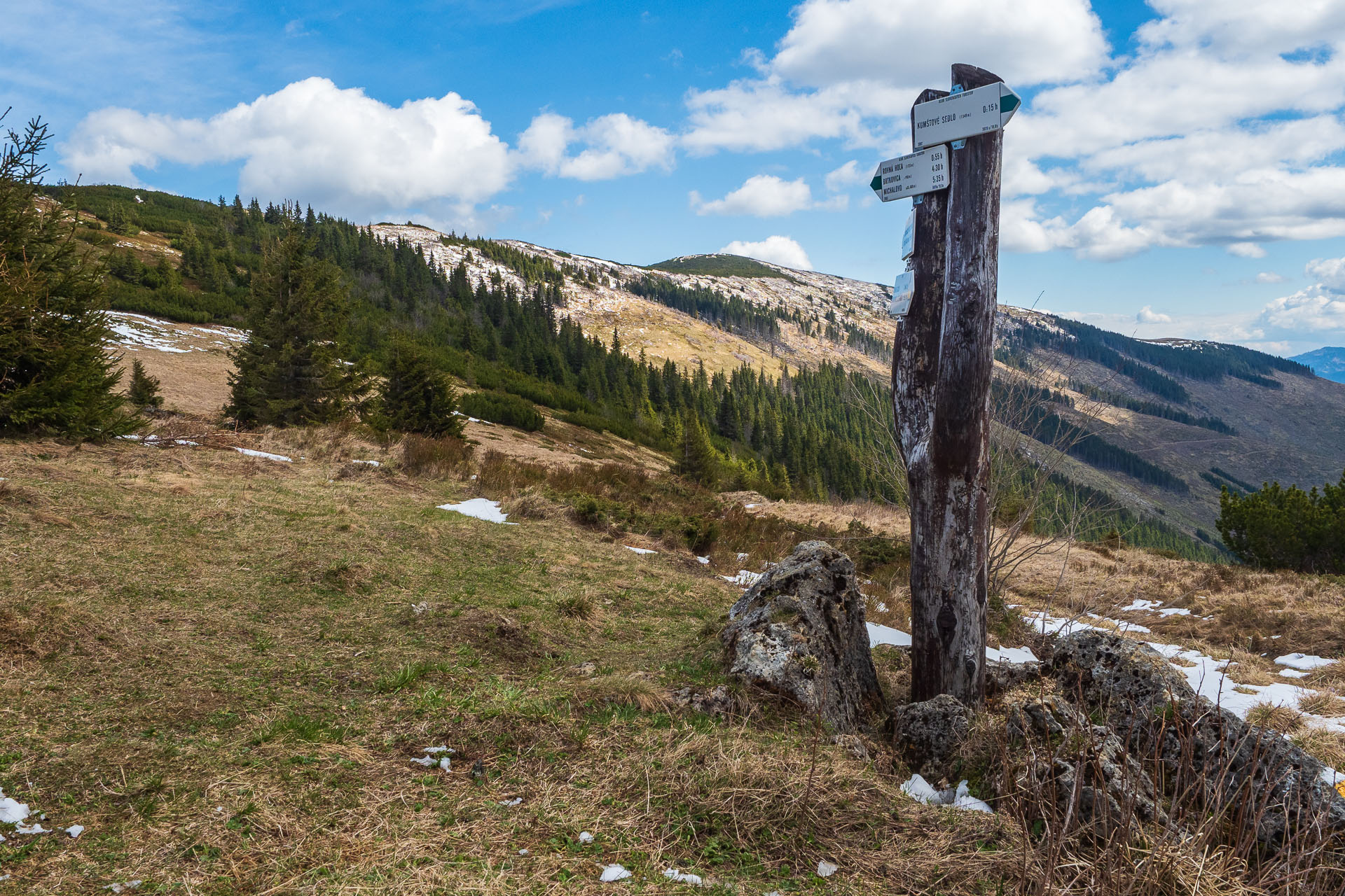 Rovná hoľa z Vyšnej Boce (Nízke Tatry)