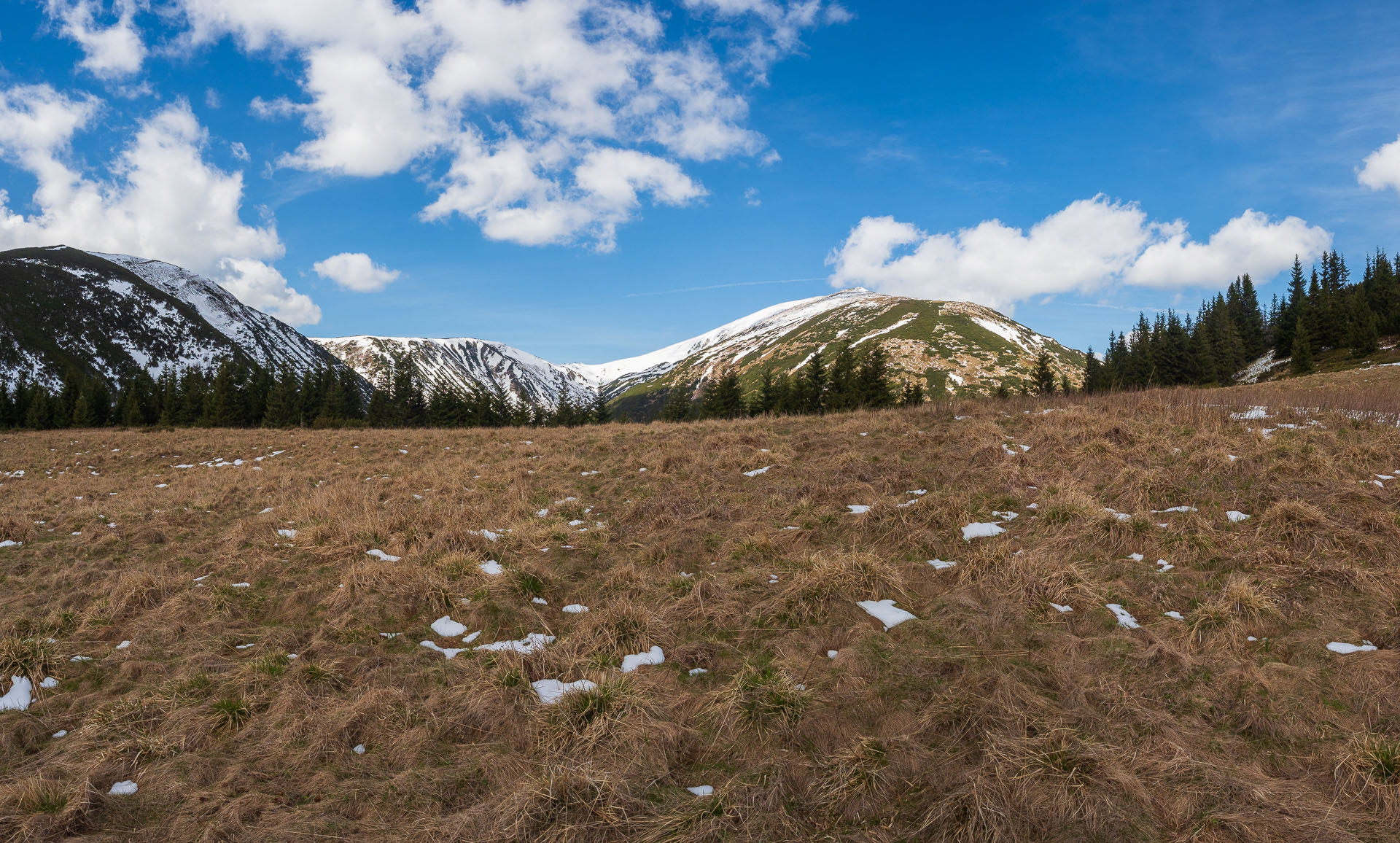 Rovná hoľa z Vyšnej Boce (Nízke Tatry)