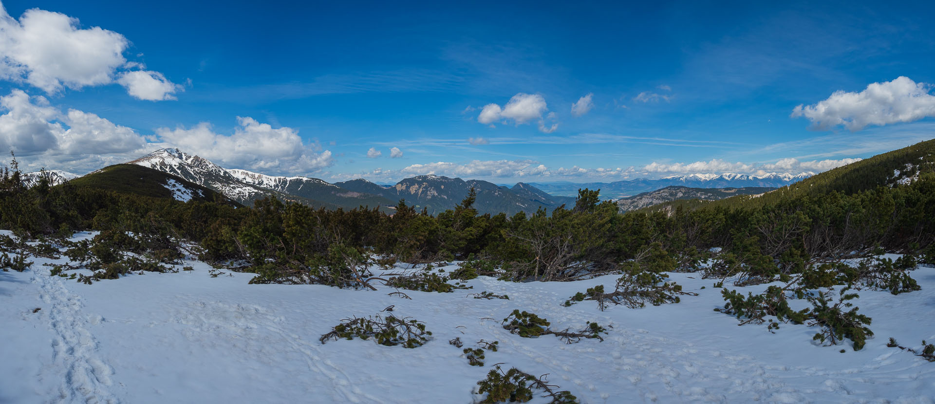 Rovná hoľa z Vyšnej Boce (Nízke Tatry)