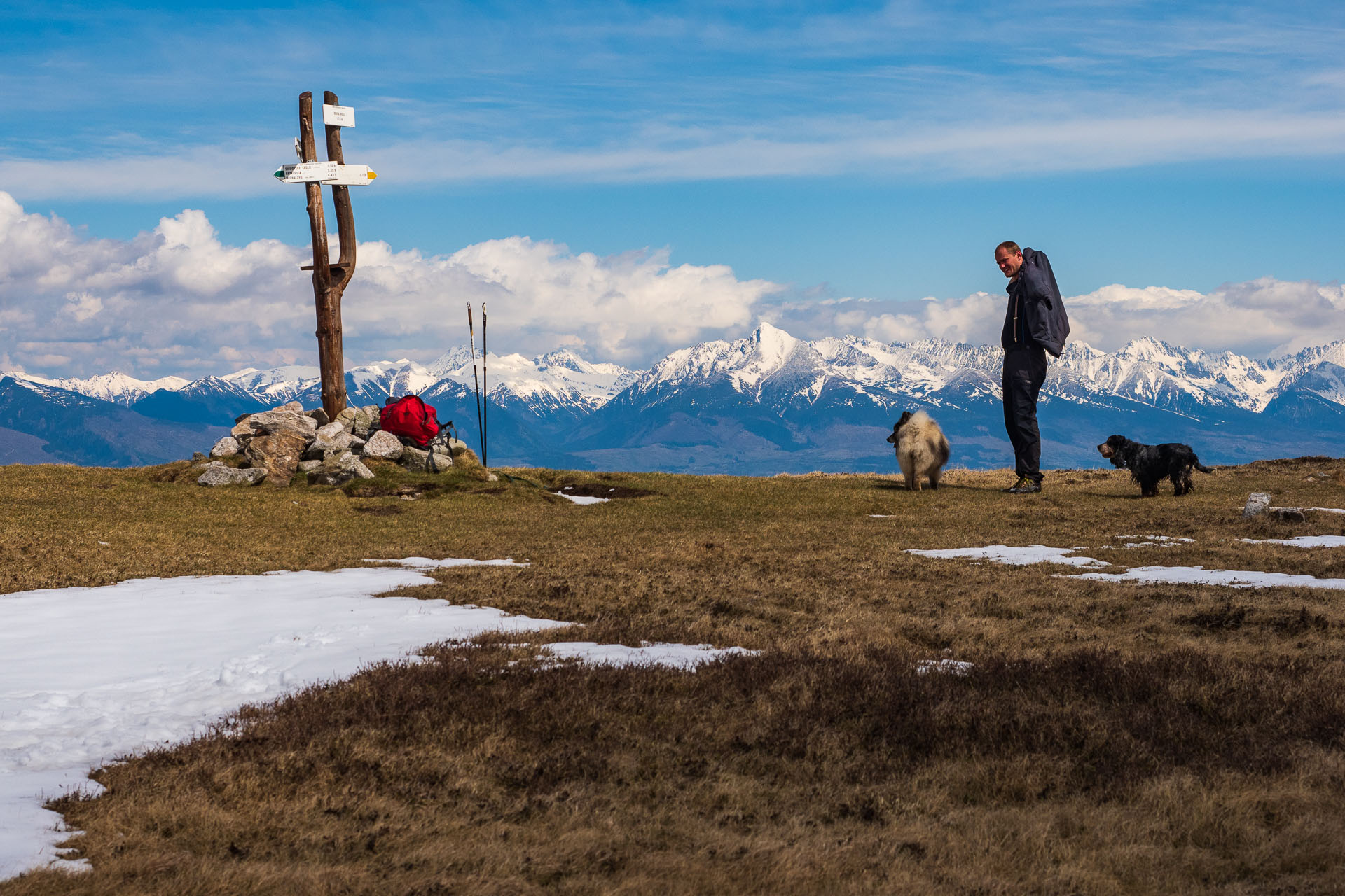 Rovná hoľa z Vyšnej Boce (Nízke Tatry)