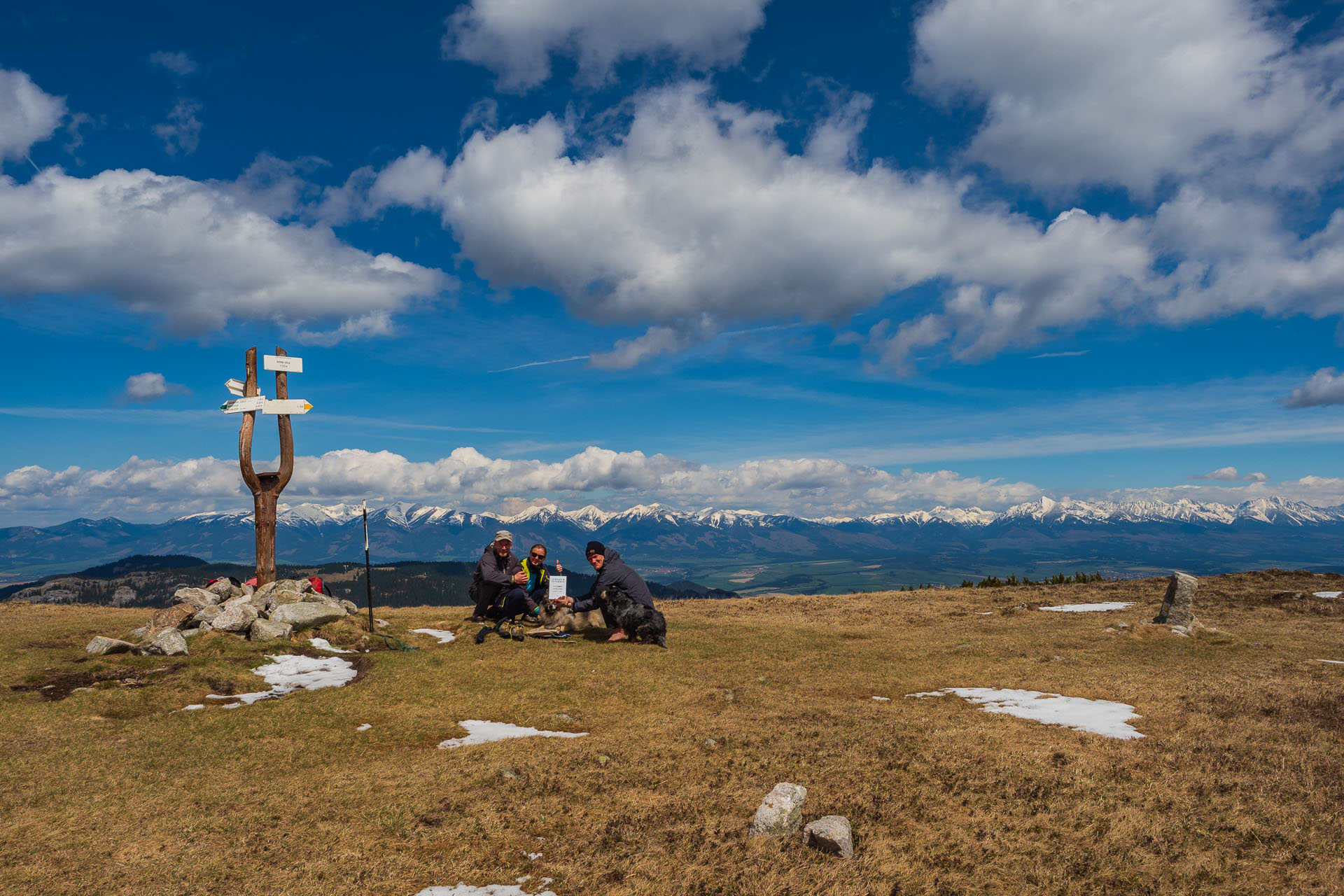 Rovná hoľa z Vyšnej Boce (Nízke Tatry)