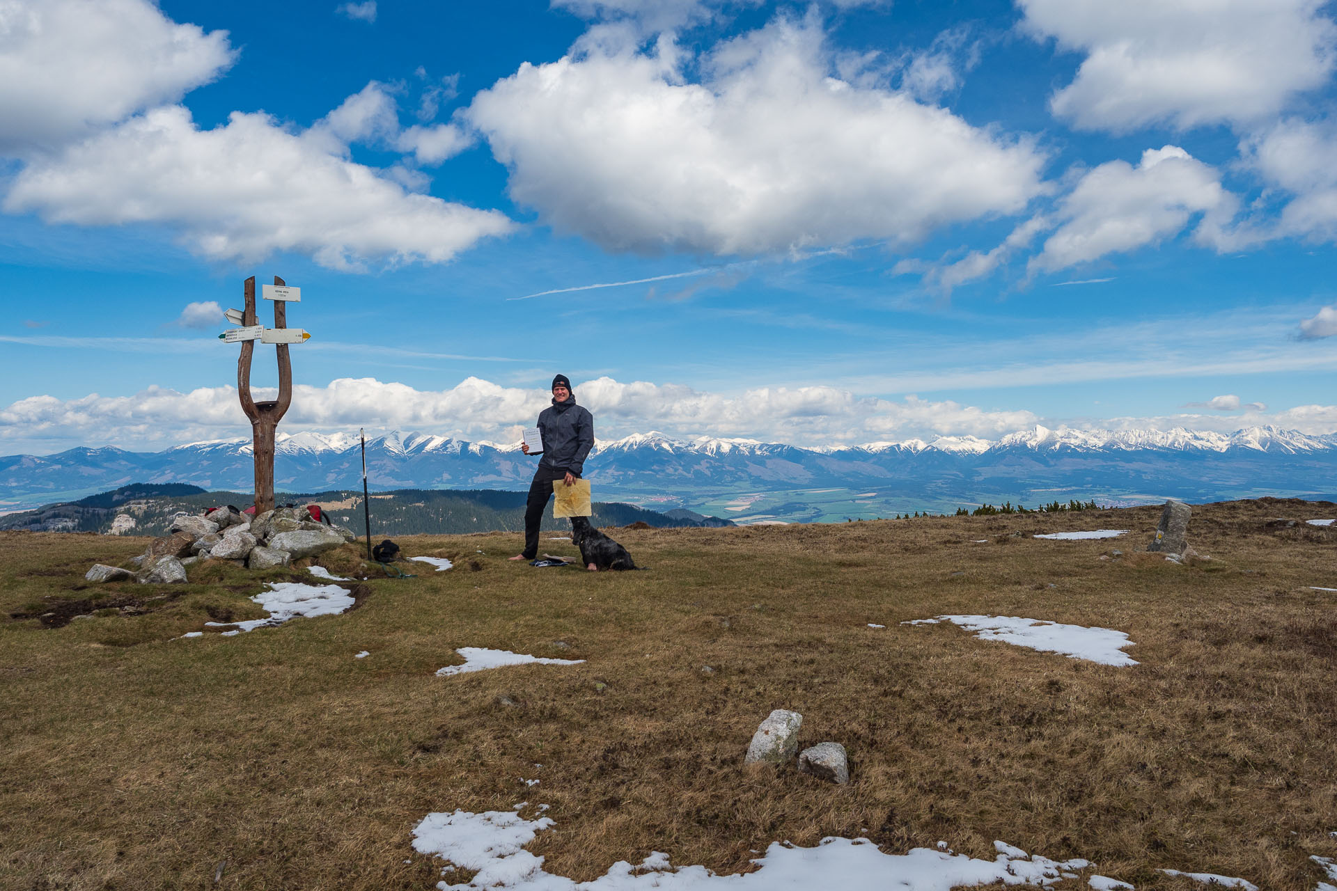 Rovná hoľa z Vyšnej Boce (Nízke Tatry)