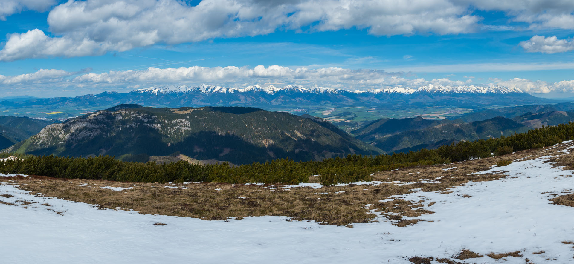 Rovná hoľa z Vyšnej Boce (Nízke Tatry)