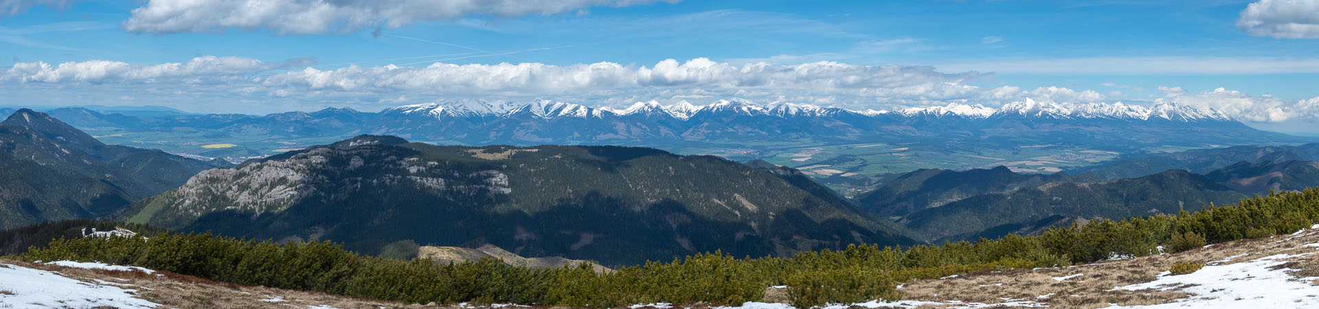 Rovná hoľa z Vyšnej Boce (Nízke Tatry)