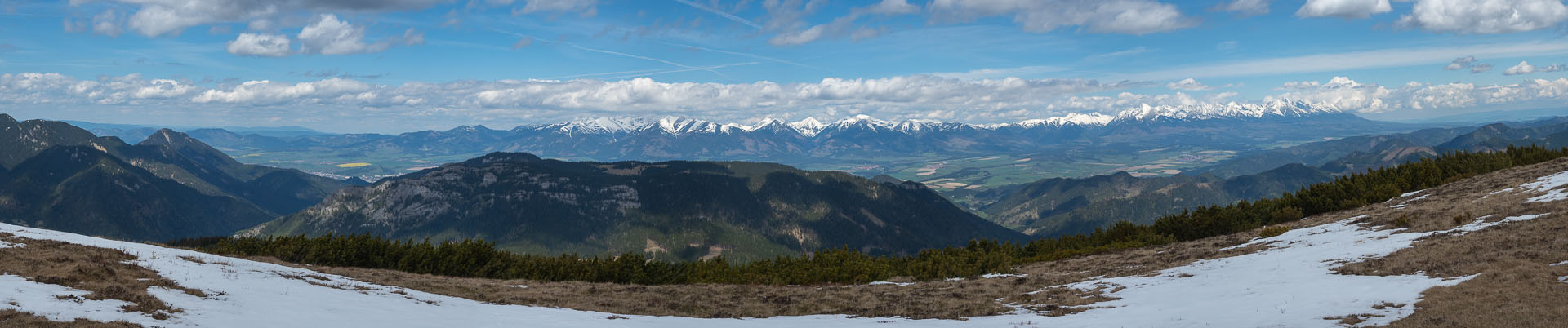 Rovná hoľa z Vyšnej Boce (Nízke Tatry)