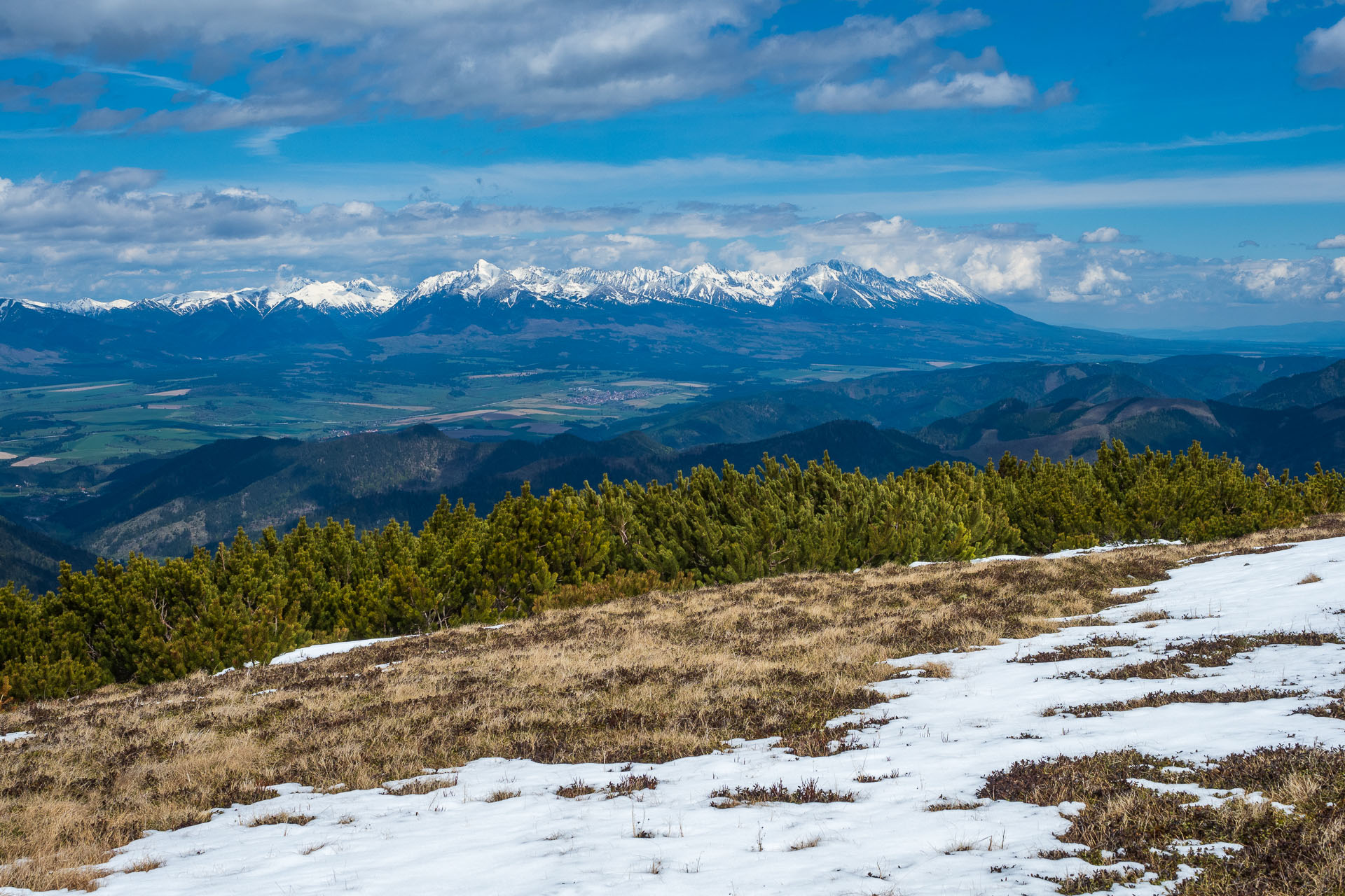 Rovná hoľa z Vyšnej Boce (Nízke Tatry)