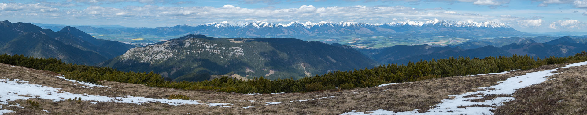 Rovná hoľa z Vyšnej Boce (Nízke Tatry)