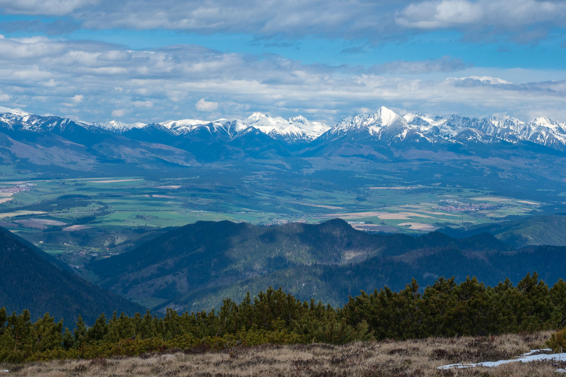 Rovná hoľa z Vyšnej Boce (Nízke Tatry)