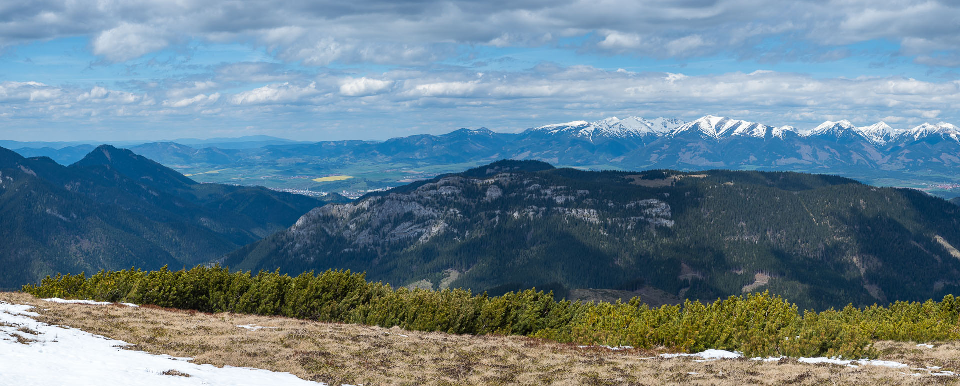 Rovná hoľa z Vyšnej Boce (Nízke Tatry)