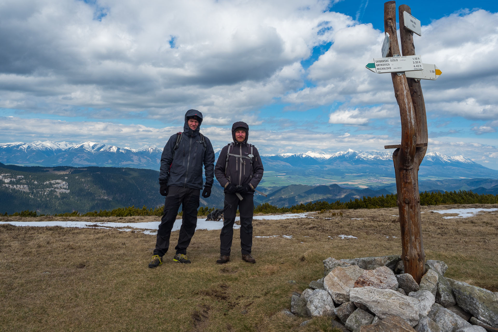 Rovná hoľa z Vyšnej Boce (Nízke Tatry)