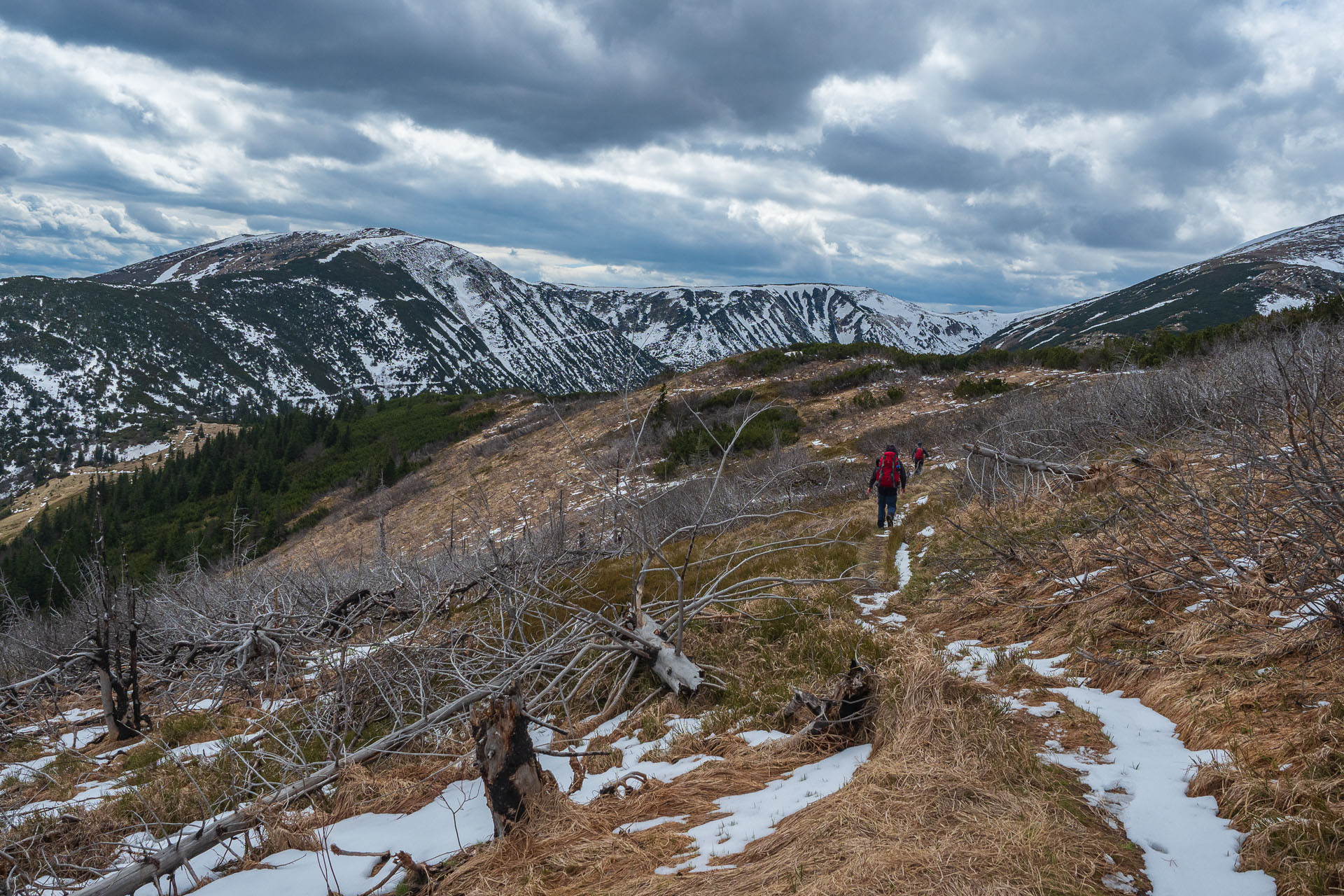 Rovná hoľa z Vyšnej Boce (Nízke Tatry)