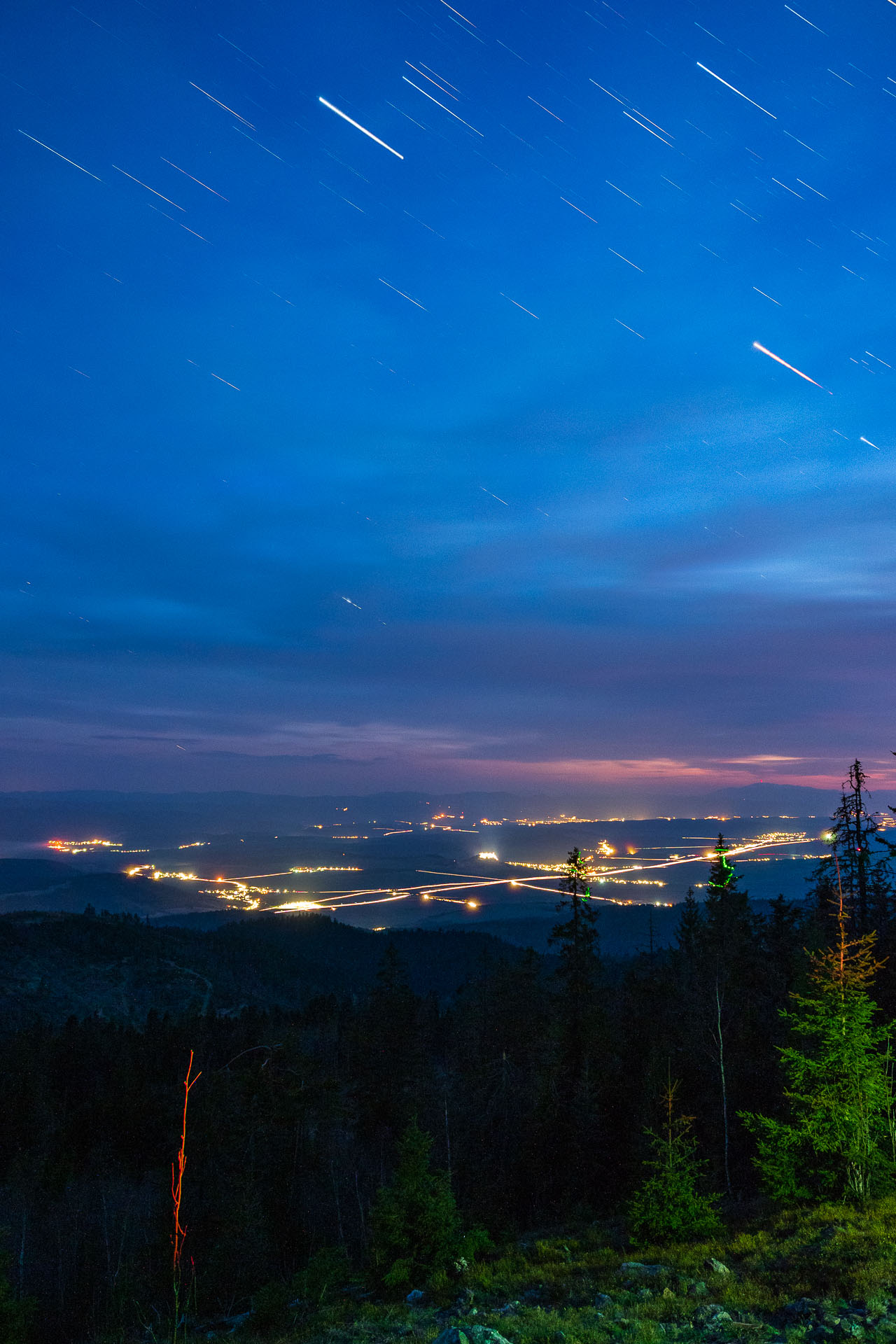 Smrekovica z Vyšného Slavkova s nocľahom (Branisko a Bachureň)