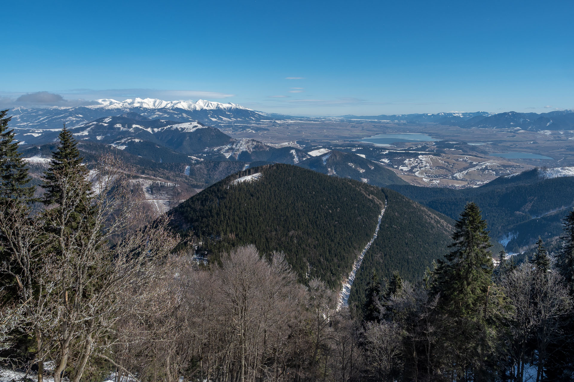 Veľký Choč z Lúčok (Chočské vrchy)